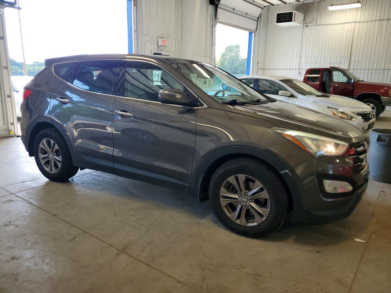 2013 Hyundai Santa Fe Sport 2.4l Gray vin: 5XYZUDLB1DG089187
