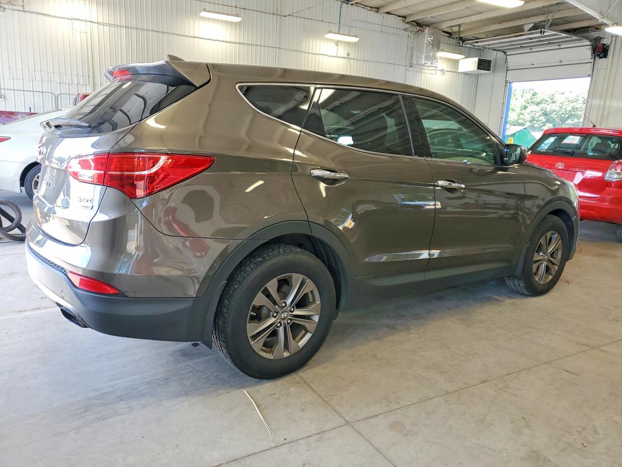 2013 Hyundai Santa Fe Sport 2.4l Gray vin: 5XYZUDLB1DG089187