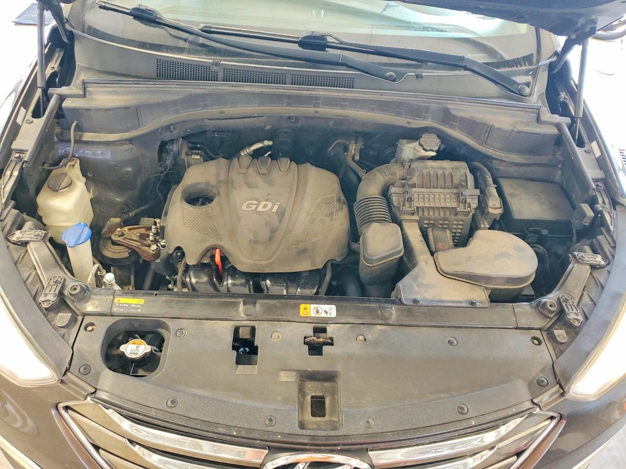 2013 Hyundai Santa Fe Sport 2.4l Gray vin: 5XYZUDLB1DG089187
