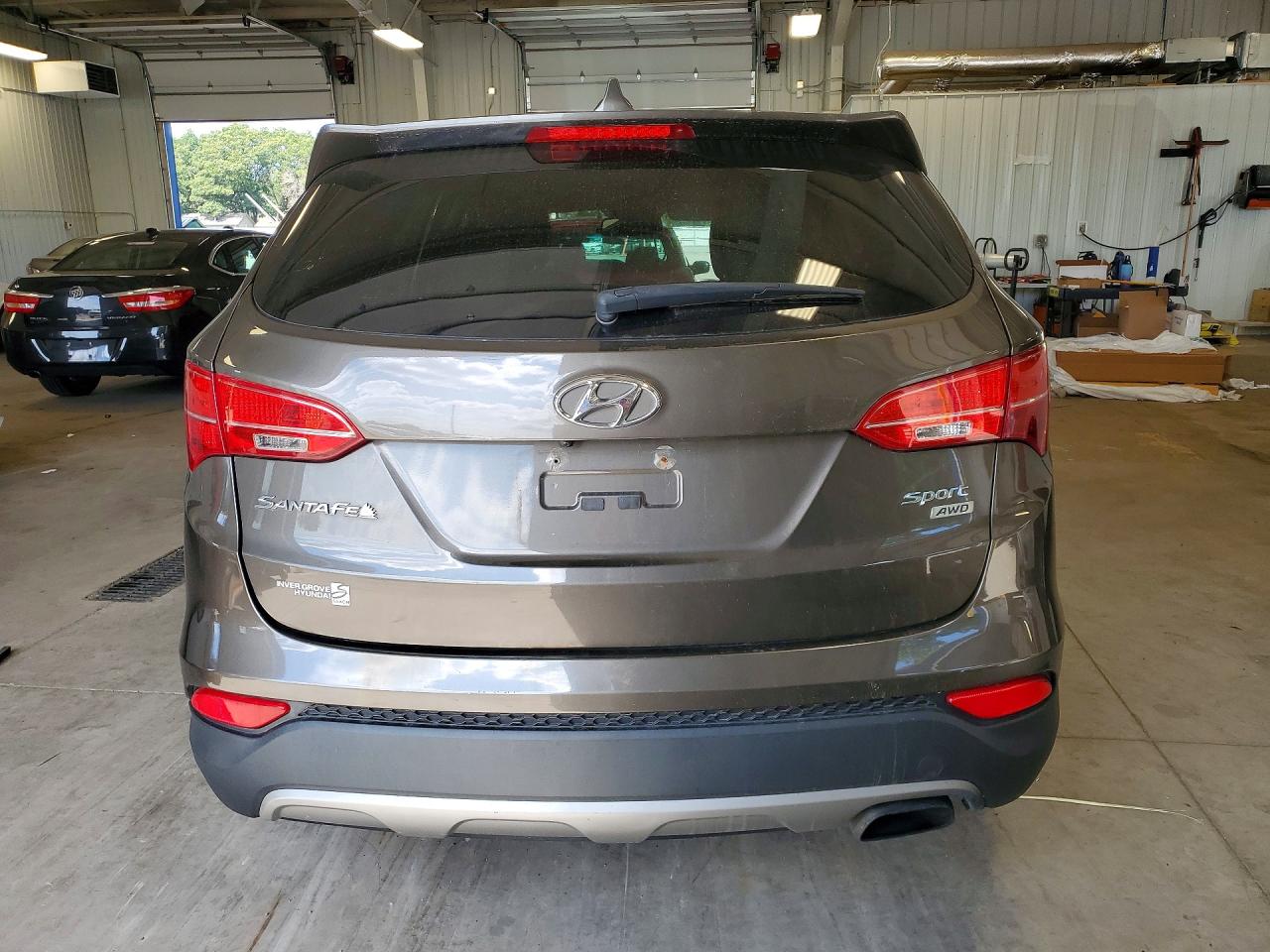 2013 Hyundai Santa Fe Sport 2.4l Gray vin: 5XYZUDLB1DG089187