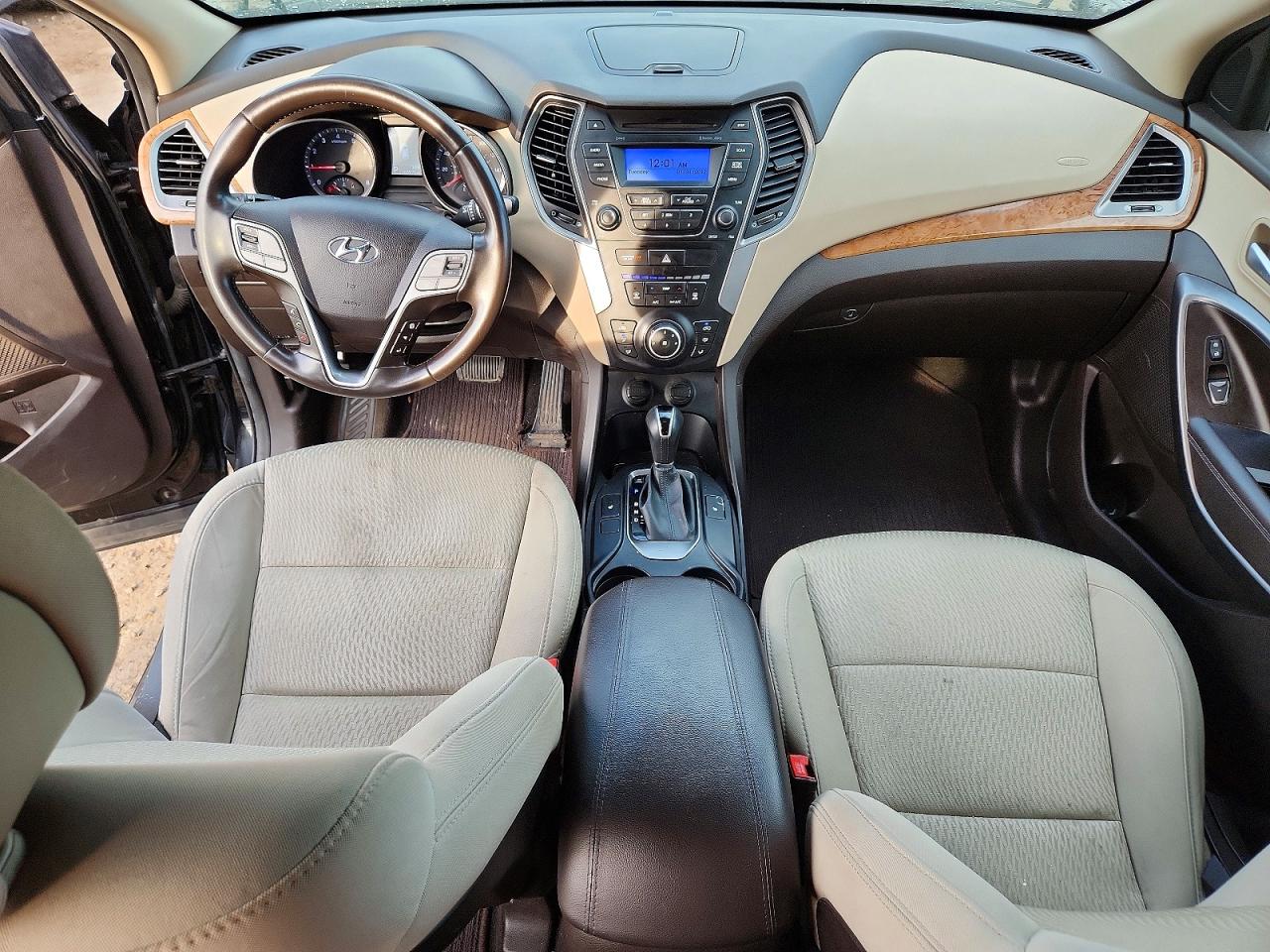 2013 Hyundai Santa Fe Sport 2.4l Black vin: 5XYZUDLB1DG098875