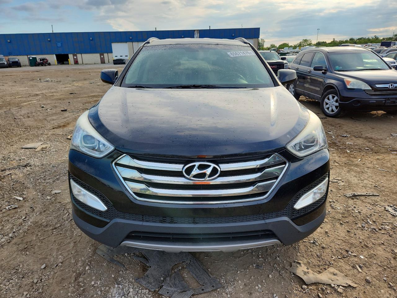 2013 Hyundai Santa Fe Sport 2.4l Black vin: 5XYZUDLB1DG098875