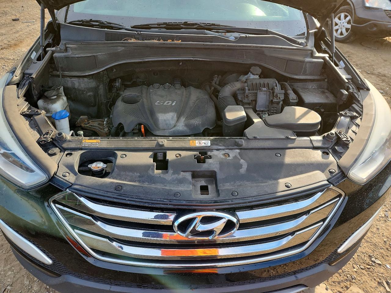 2013 Hyundai Santa Fe Sport 2.4l Black vin: 5XYZUDLB1DG098875