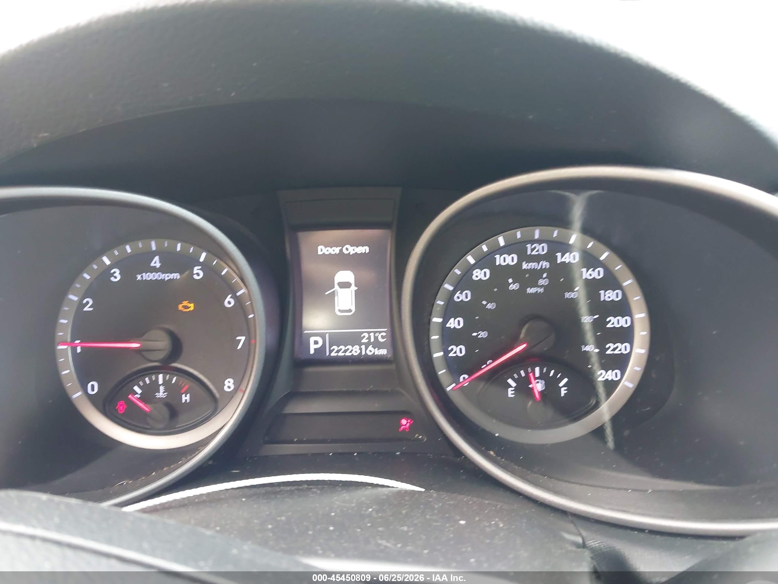 2014 Hyundai Santa Fe Sport 2.4 Luxury Gray vin: 5XYZUDLB1EG179635