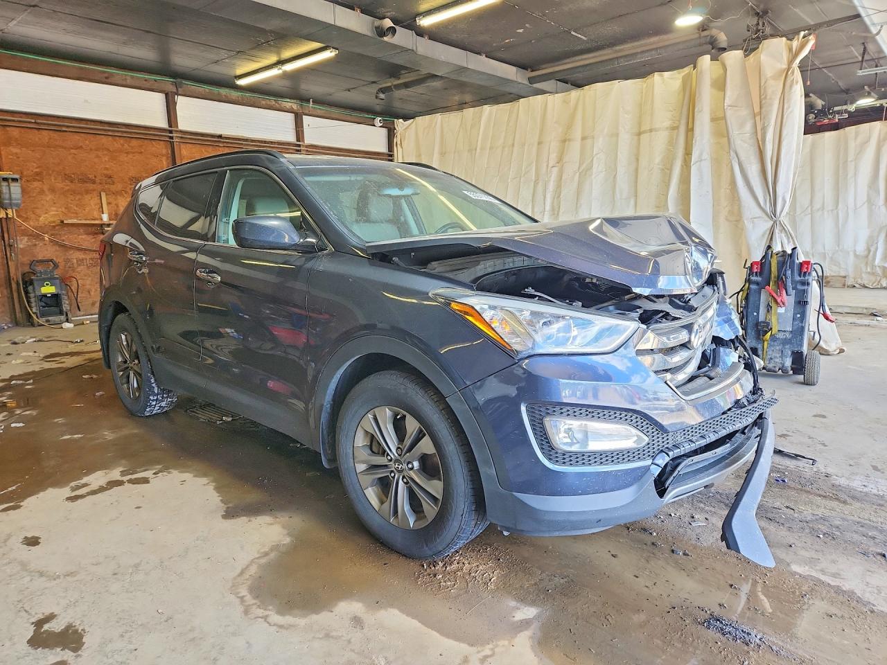 2014 Hyundai Santa Fe Sport 2.4l Charcoal vin: 5XYZUDLB1EG210771