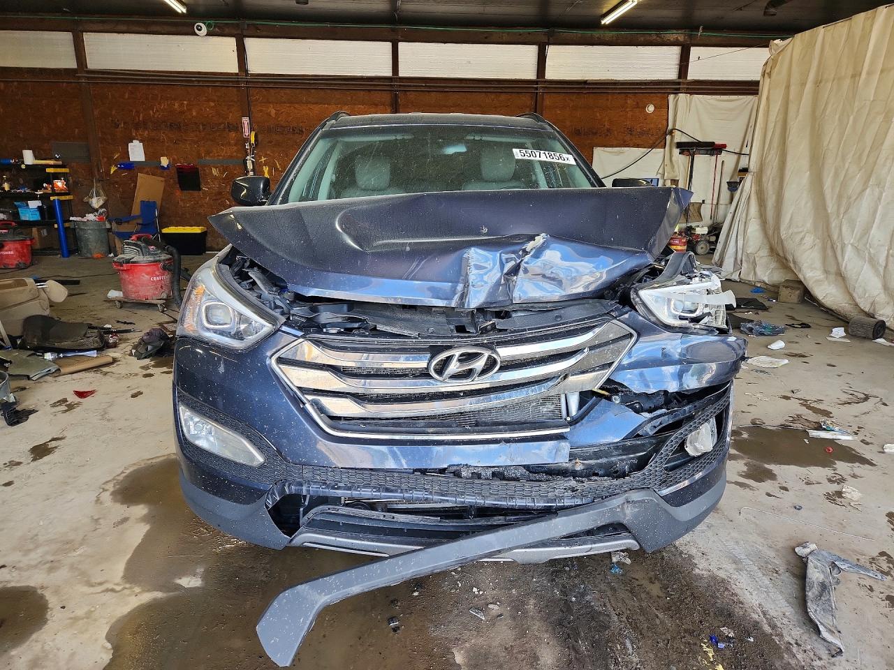 2014 Hyundai Santa Fe Sport 2.4l Charcoal vin: 5XYZUDLB1EG210771