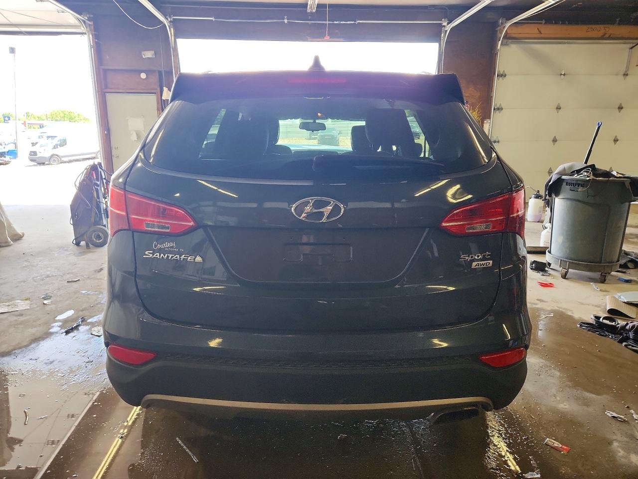 2014 Hyundai Santa Fe Sport 2.4l Charcoal vin: 5XYZUDLB1EG210771