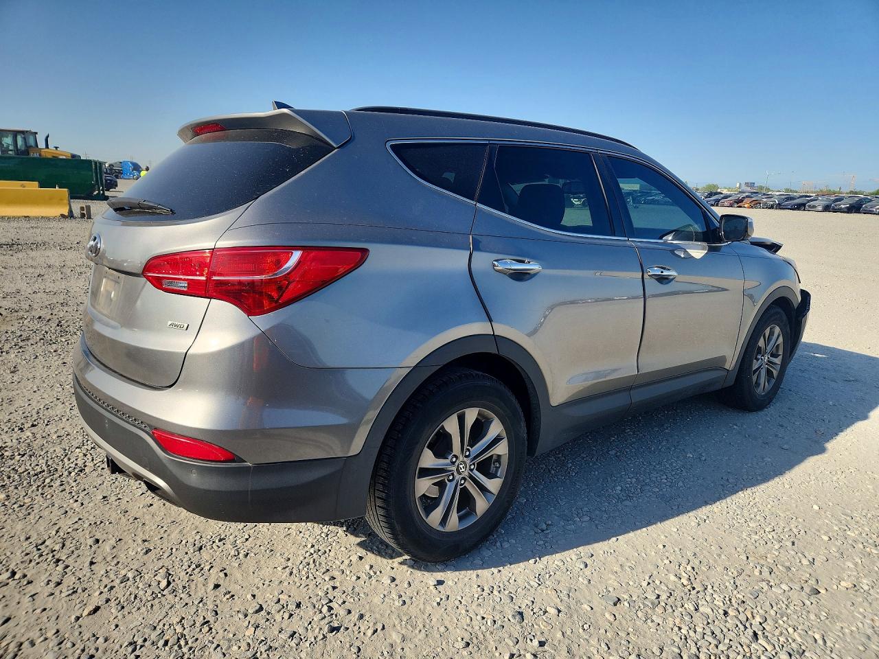2015 Hyundai Santa Fe Sport 2.4l Gray vin: 5XYZUDLB1FG235655