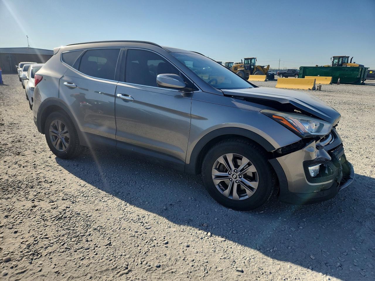 2015 Hyundai Santa Fe Sport 2.4l Gray vin: 5XYZUDLB1FG235655