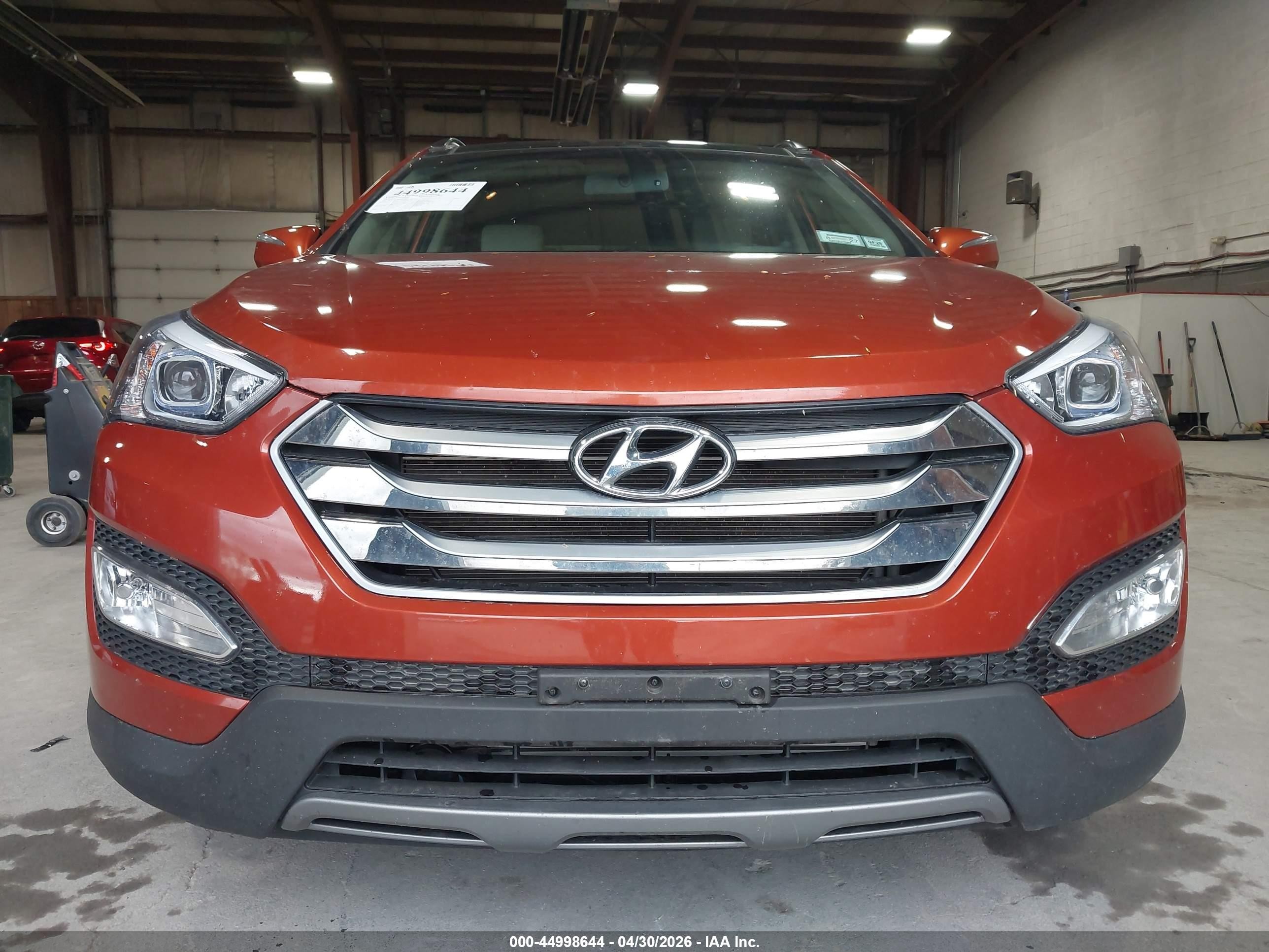 2015 Hyundai Santa Fe Sport 2.4l Orange vin: 5XYZUDLB1FG251841