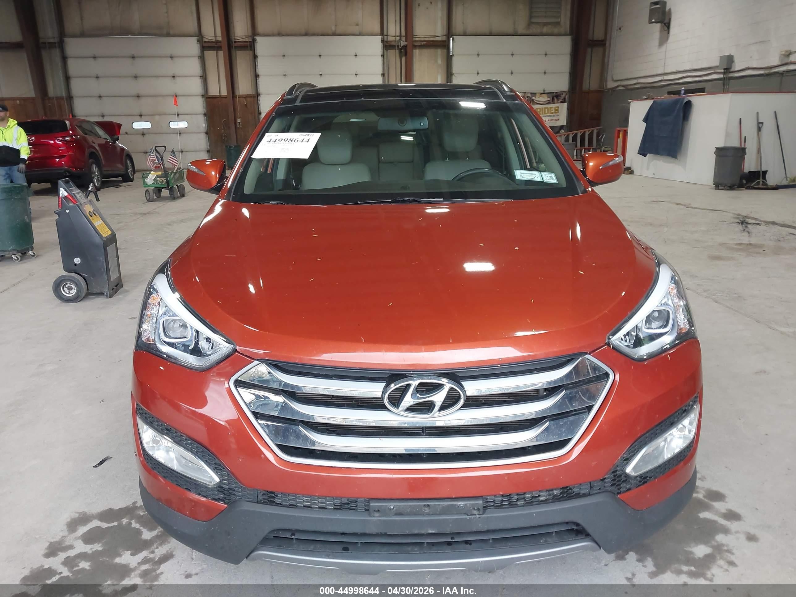 2015 Hyundai Santa Fe Sport 2.4l Orange vin: 5XYZUDLB1FG251841
