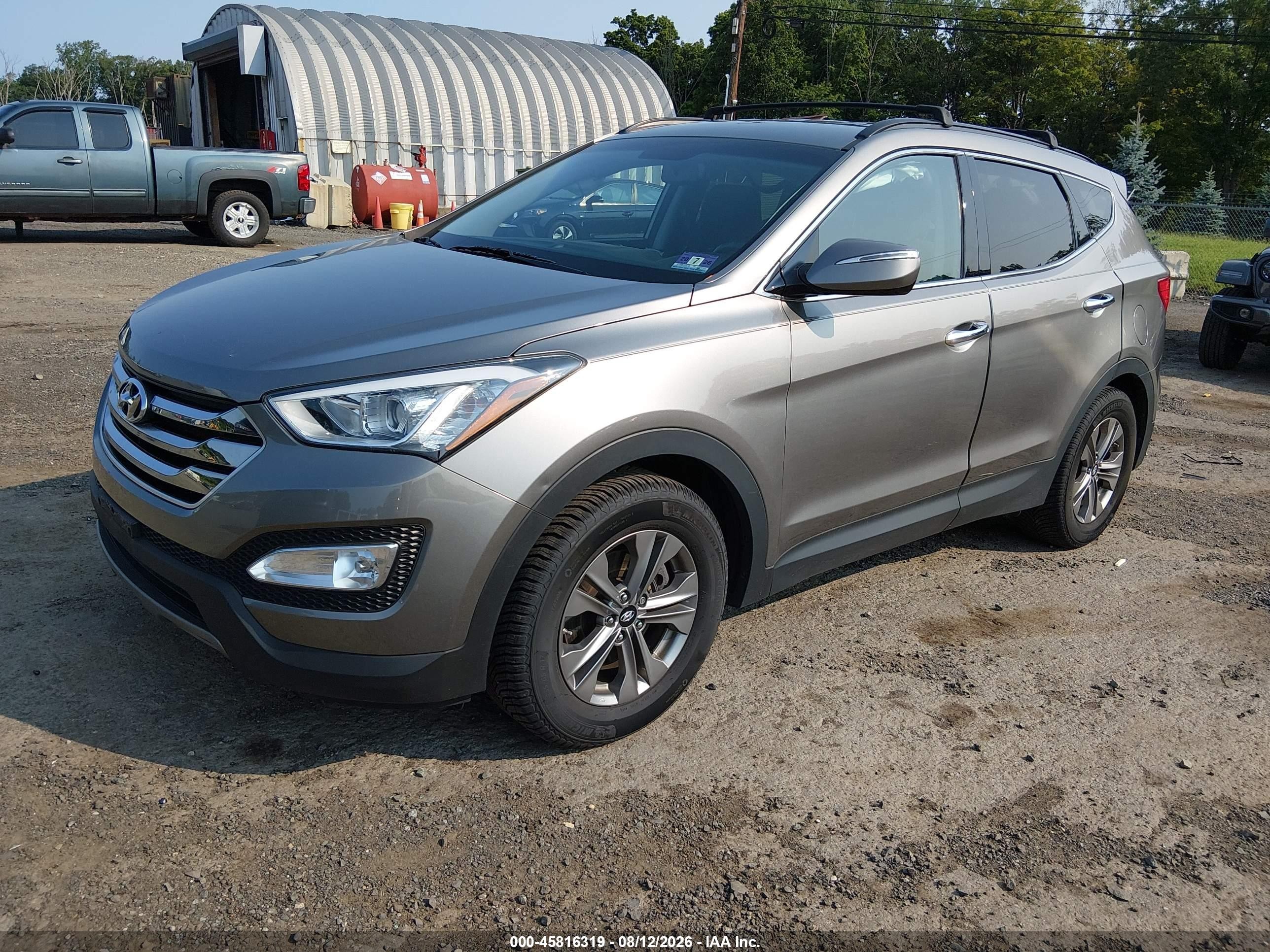 2015 Hyundai Santa Fe Sport 2.4l Серый vin: 5XYZUDLB1FG289618