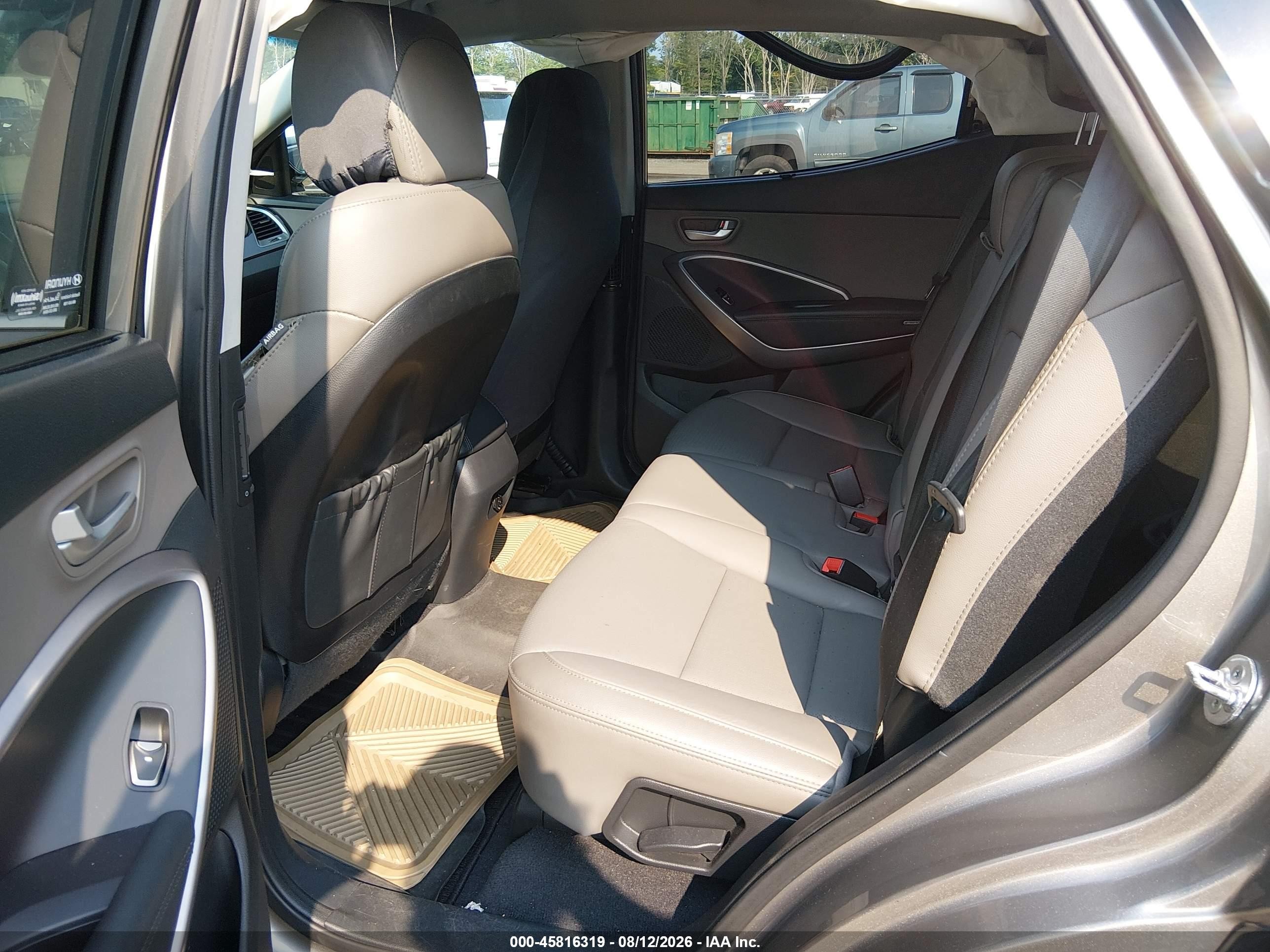 2015 Hyundai Santa Fe Sport 2.4l Серый vin: 5XYZUDLB1FG289618