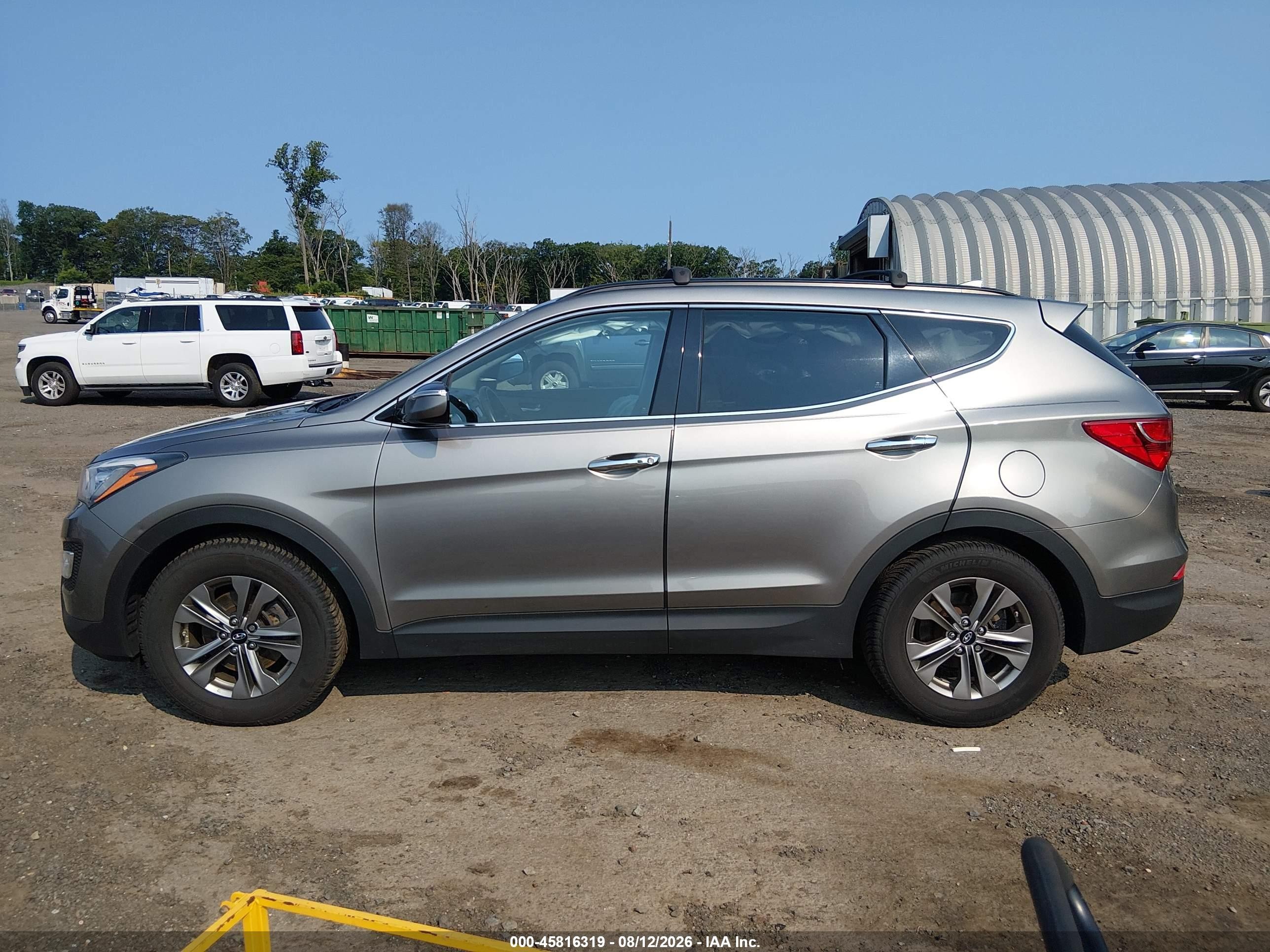 2015 Hyundai Santa Fe Sport 2.4l Серый vin: 5XYZUDLB1FG289618