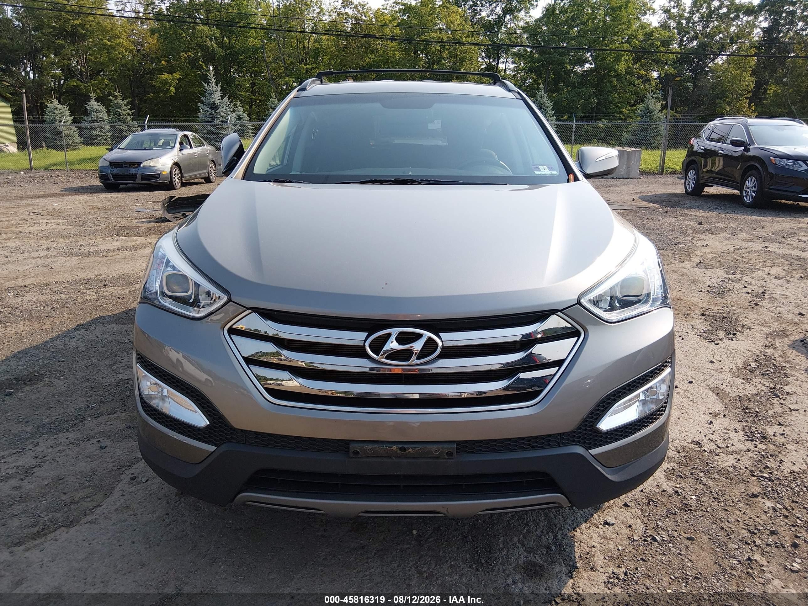 2015 Hyundai Santa Fe Sport 2.4l Серый vin: 5XYZUDLB1FG289618