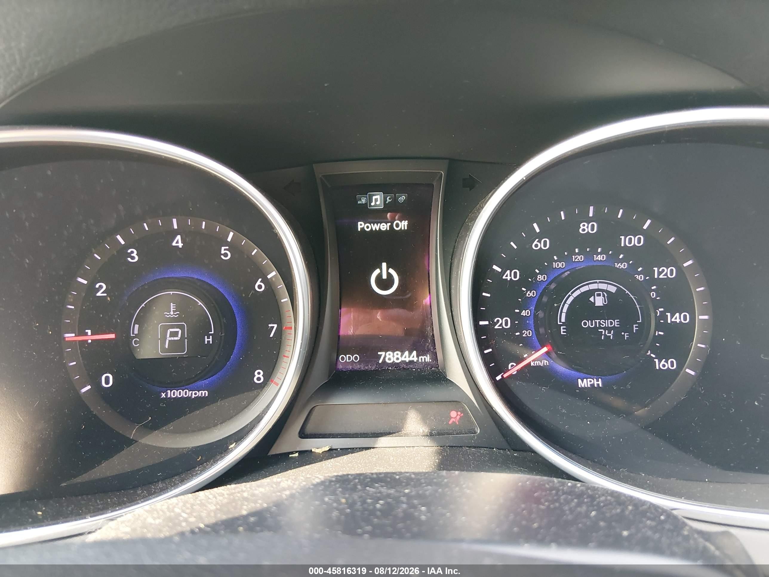 2015 Hyundai Santa Fe Sport 2.4l Серый vin: 5XYZUDLB1FG289618