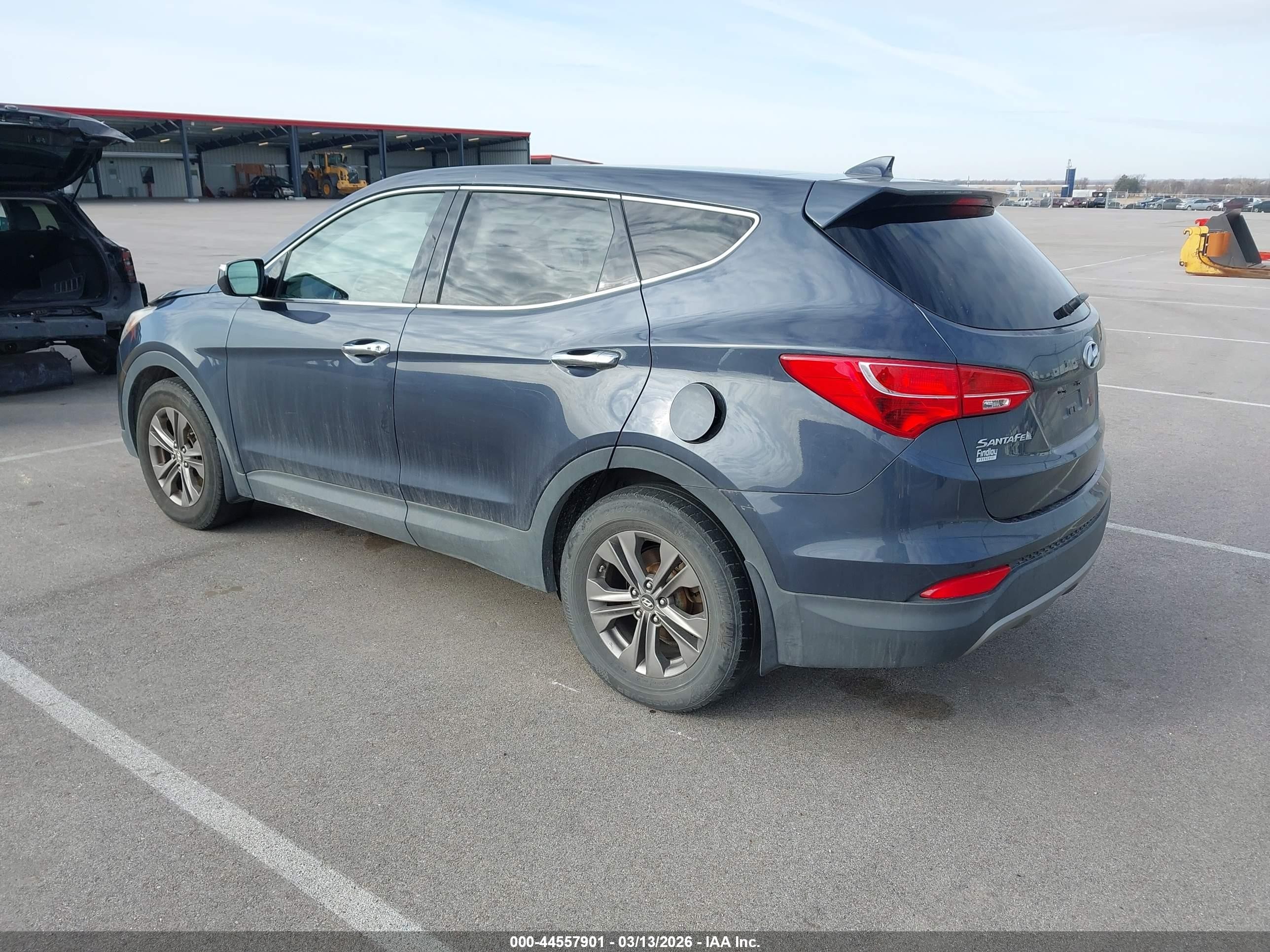 2013 Hyundai Santa Fe Sport Teal vin: 5XYZUDLB2DG094561