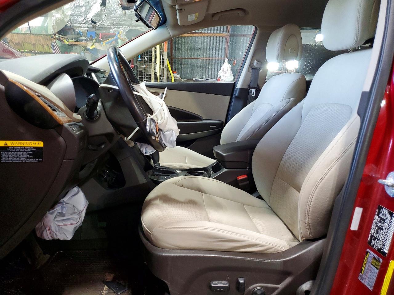 2013 Hyundai Santa Fe Sport 2.4l Burgundy vin: 5XYZUDLB2DG110211