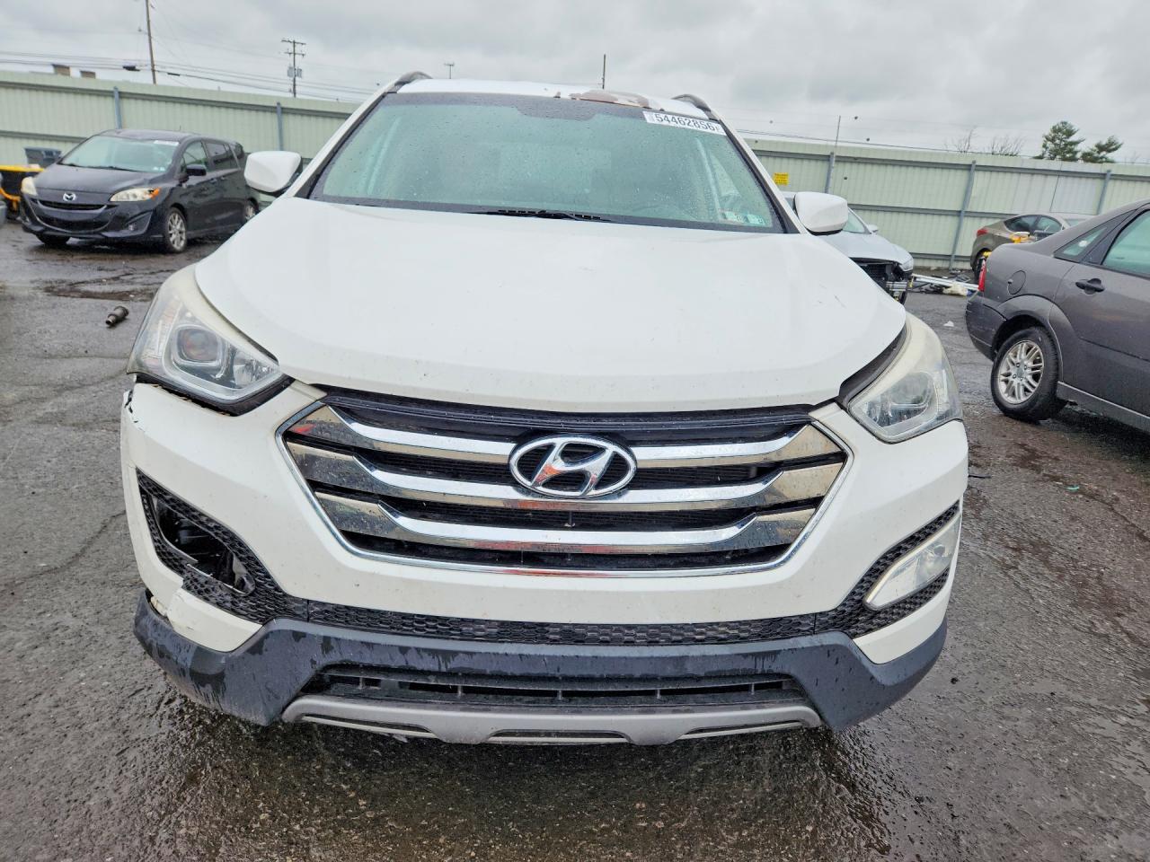 2013 Hyundai Santa Fe Sport 2.4l White vin: 5XYZUDLB2DG113898