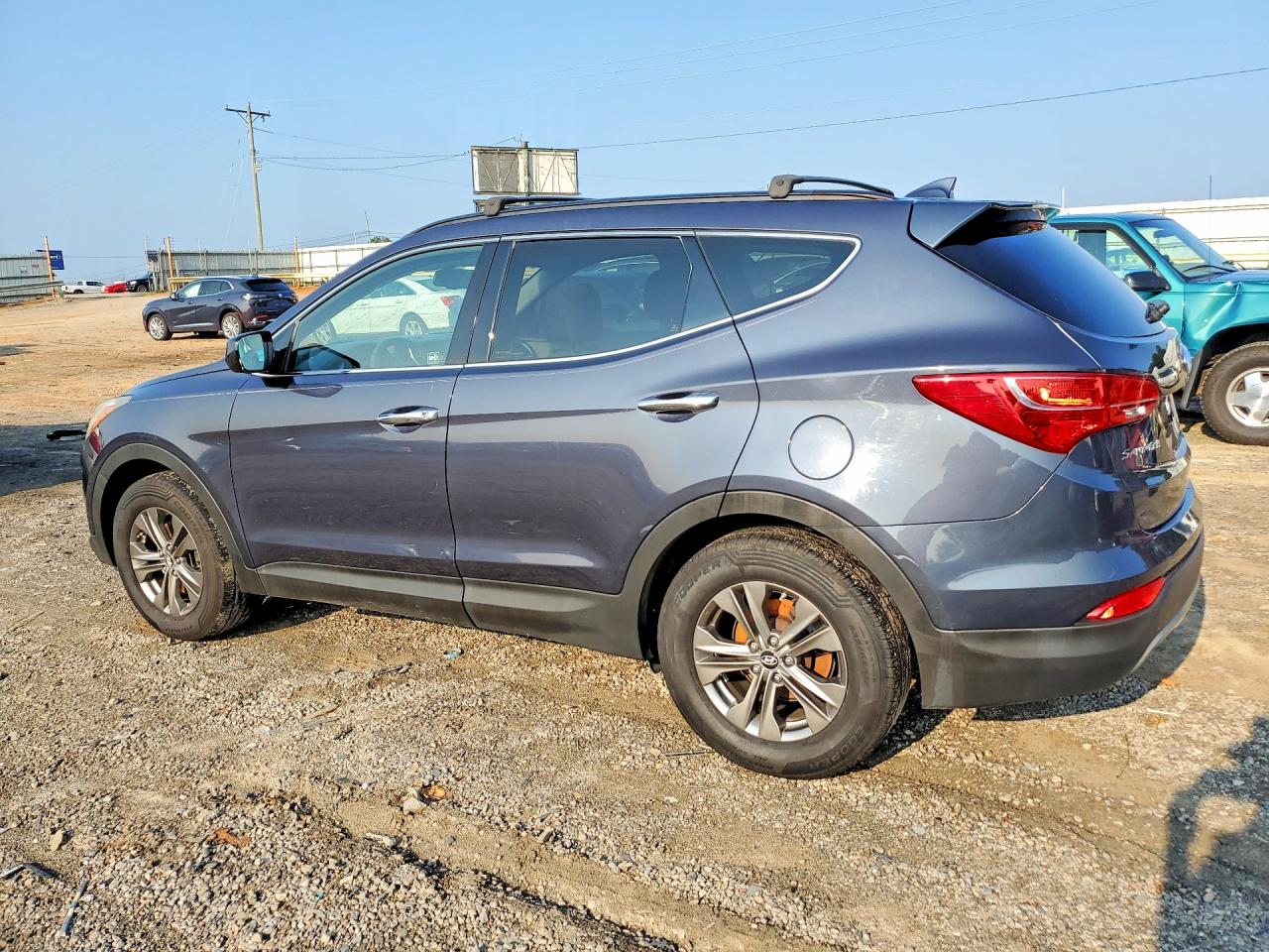 2014 Hyundai Santa Fe Sport 2.4l Серый vin: 5XYZUDLB2EG126653