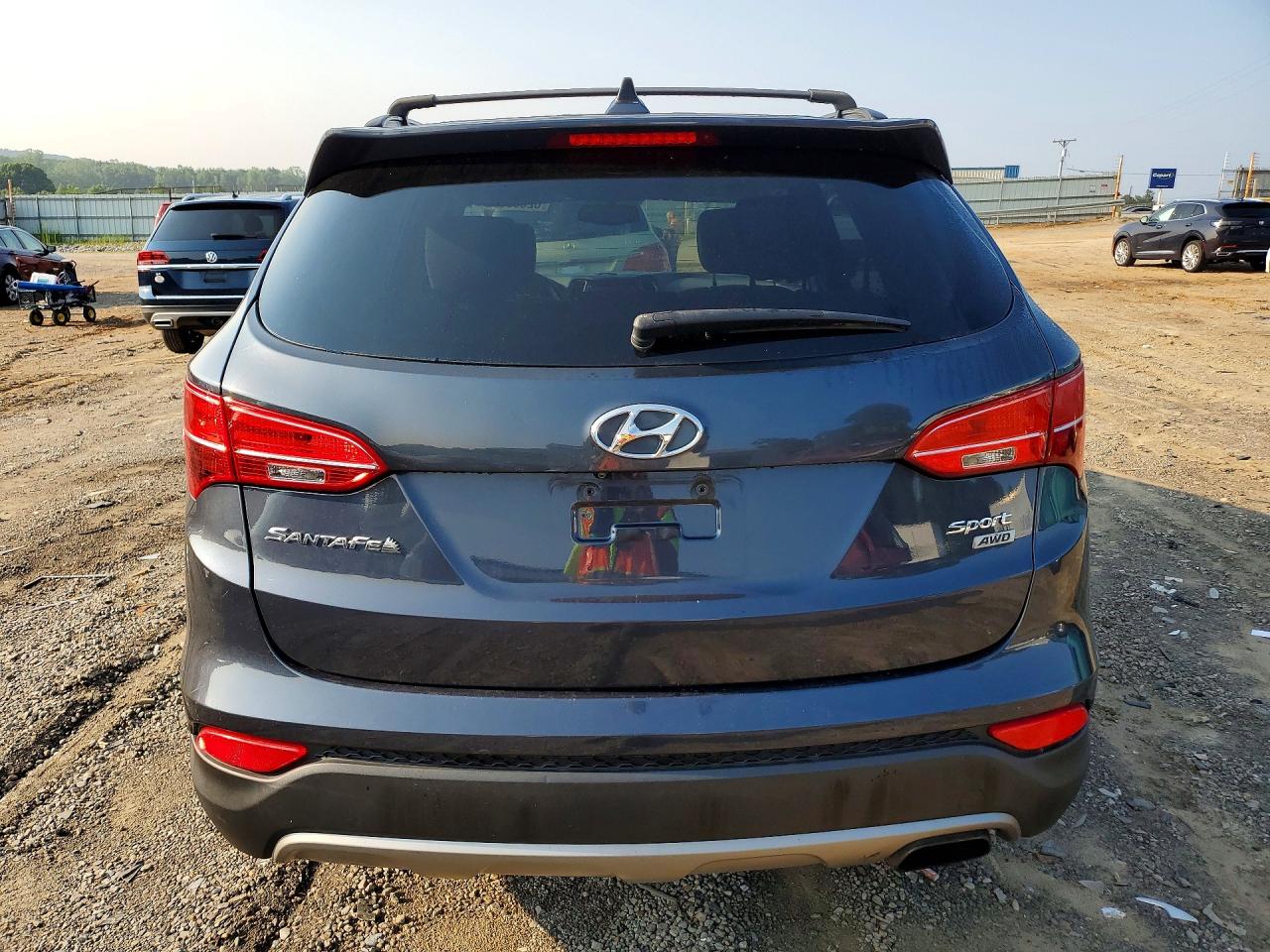 2014 Hyundai Santa Fe Sport 2.4l Серый vin: 5XYZUDLB2EG126653