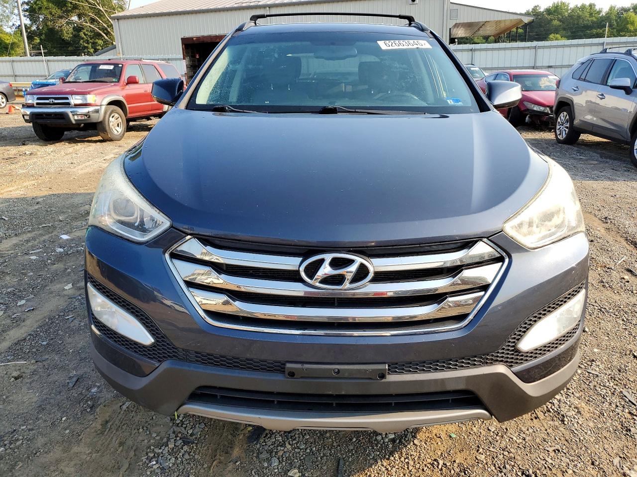 2014 Hyundai Santa Fe Sport 2.4l Серый vin: 5XYZUDLB2EG126653