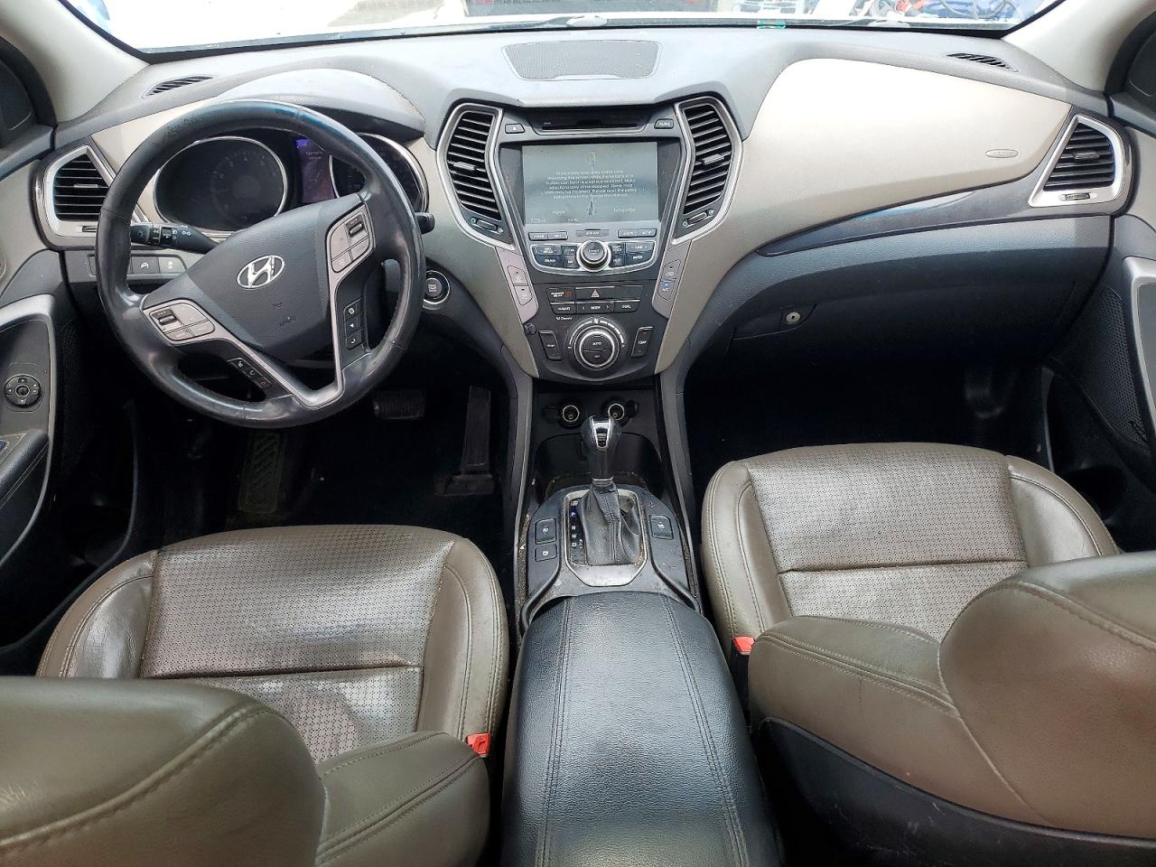 2014 Hyundai Santa Fe Sport 2.4l White vin: 5XYZUDLB2EG130217