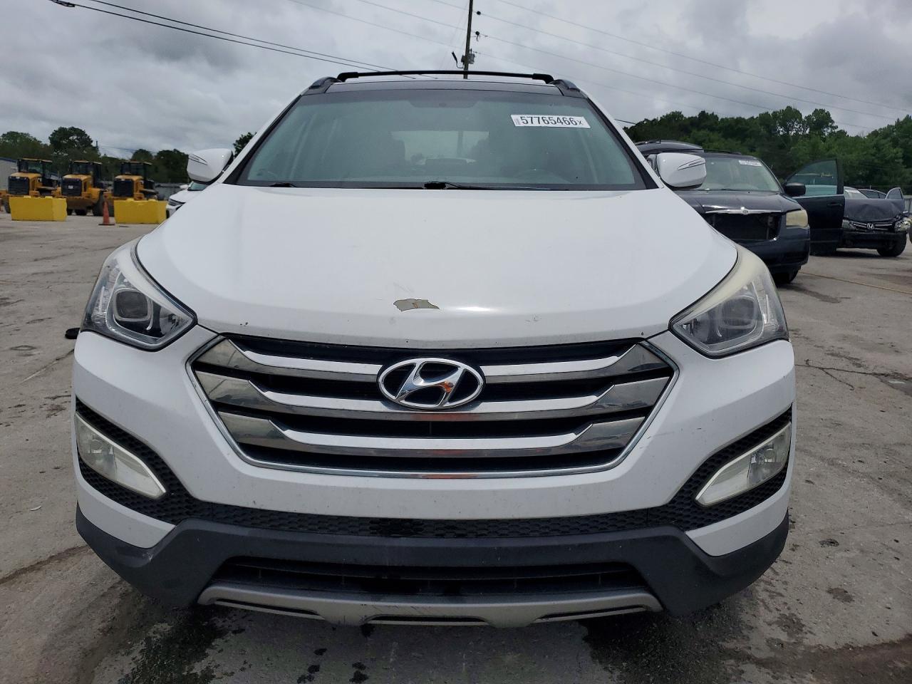 2014 Hyundai Santa Fe Sport 2.4l White vin: 5XYZUDLB2EG130217