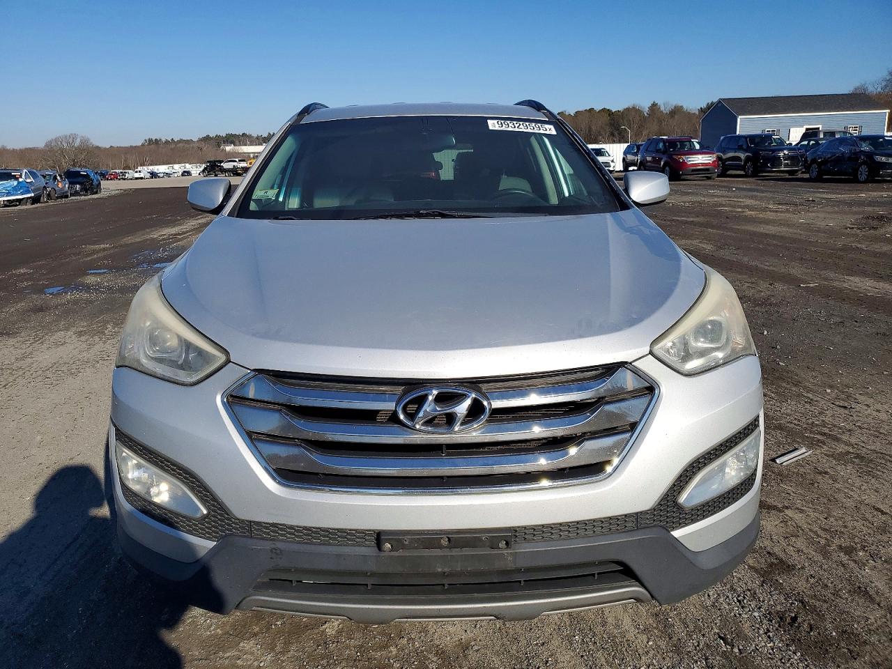 2014 Hyundai Santa Fe Sport 2.4l Silver vin: 5XYZUDLB2EG166053