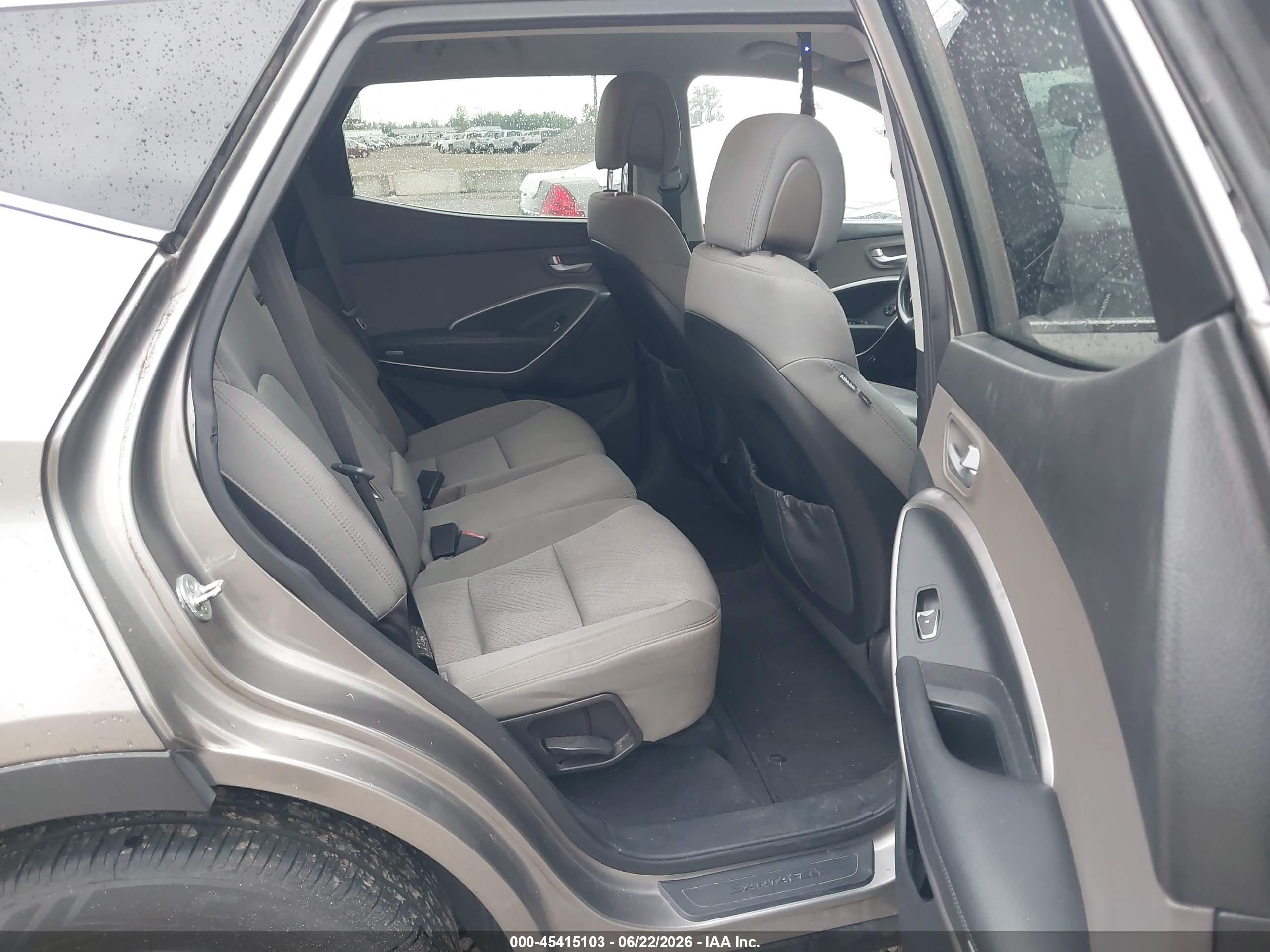 2015 Hyundai Santa Fe Sport 2.4l Gray vin: 5XYZUDLB2FG251010