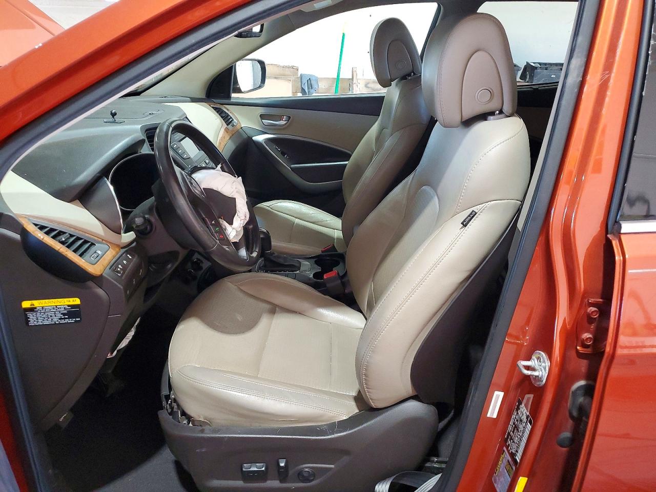 2015 Hyundai Santa Fe Sport 2.4l Orange vin: 5XYZUDLB2FG259303