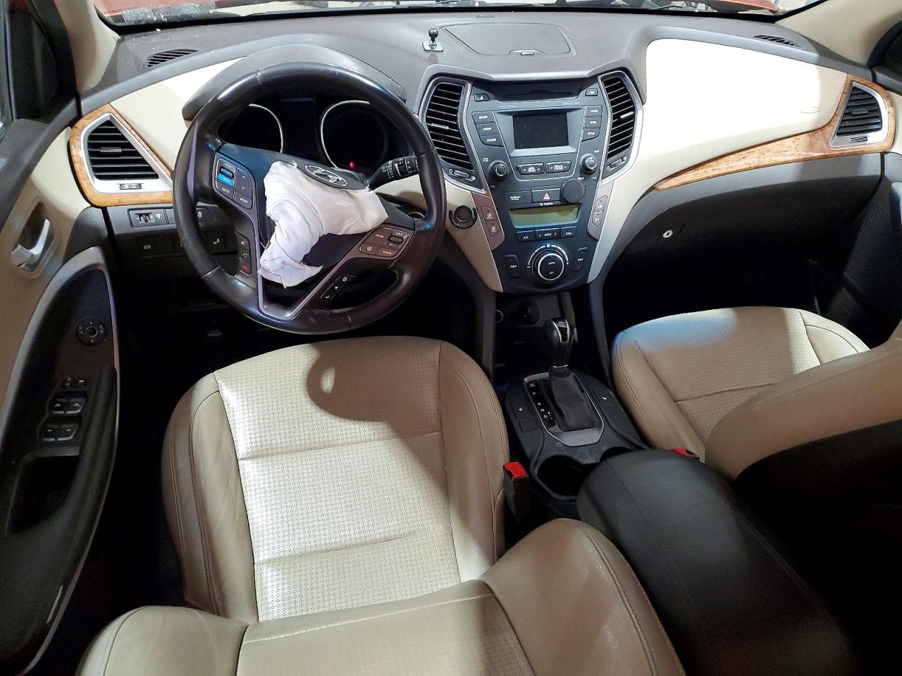 2015 Hyundai Santa Fe Sport 2.4l Orange vin: 5XYZUDLB2FG259303