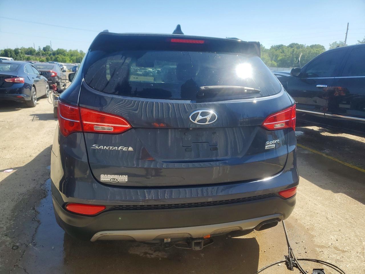 2015 Hyundai Santa Fe Sport 2.4l Blue vin: 5XYZUDLB2FG285898
