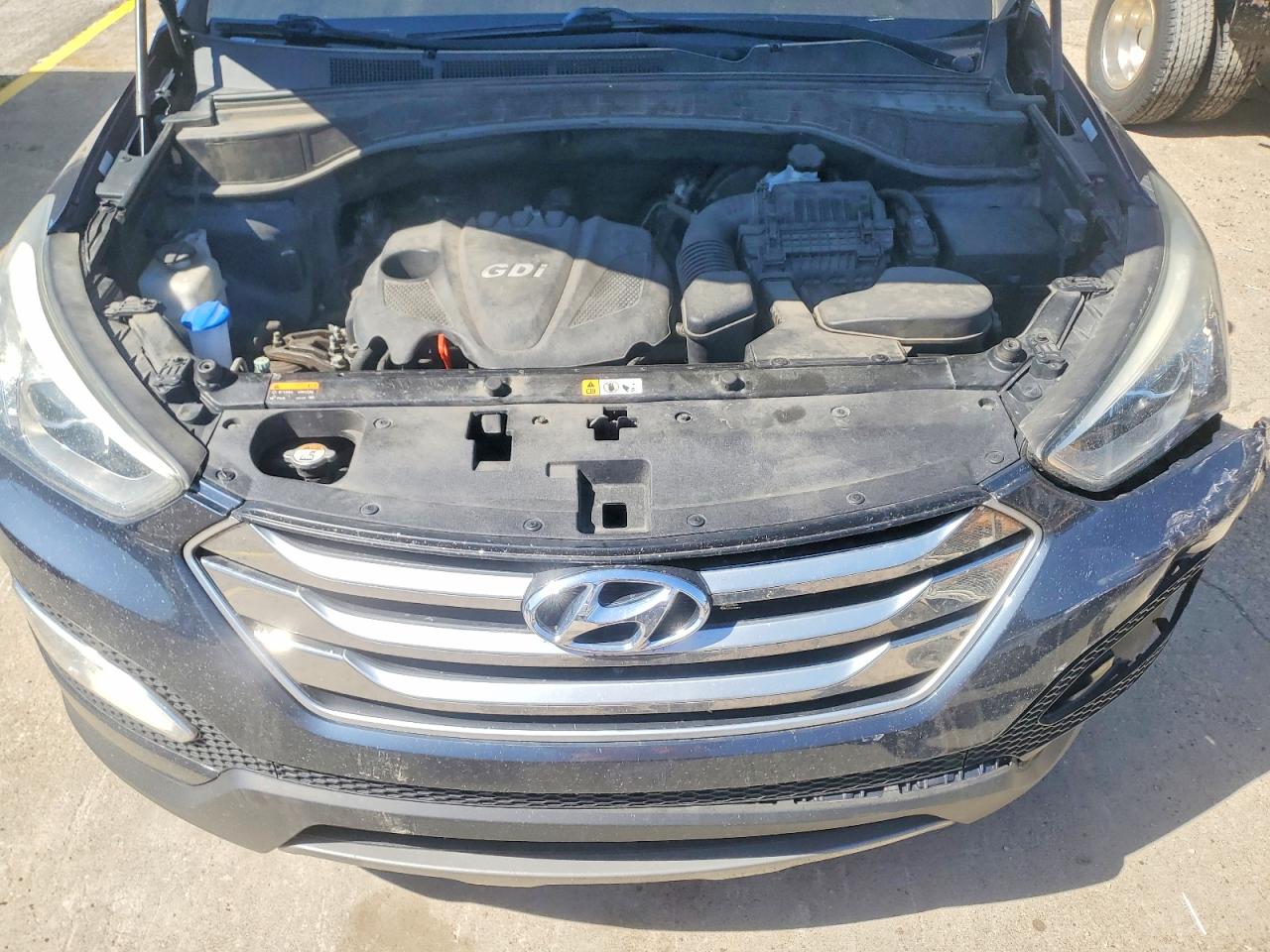 2015 Hyundai Santa Fe Sport 2.4l Blue vin: 5XYZUDLB2FG285898