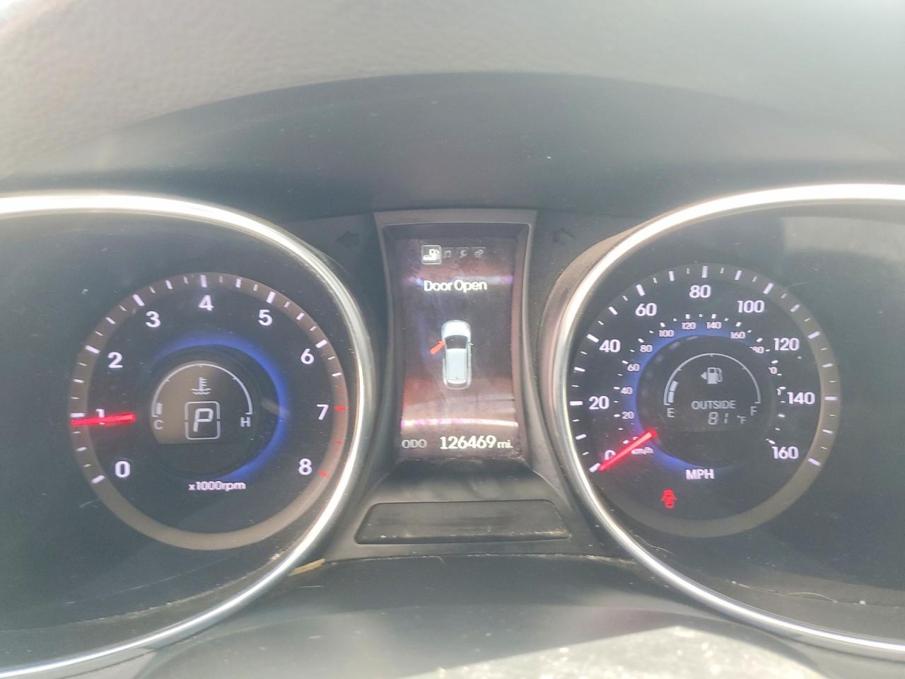 2015 Hyundai Santa Fe Sport 2.4l Blue vin: 5XYZUDLB2FG285898