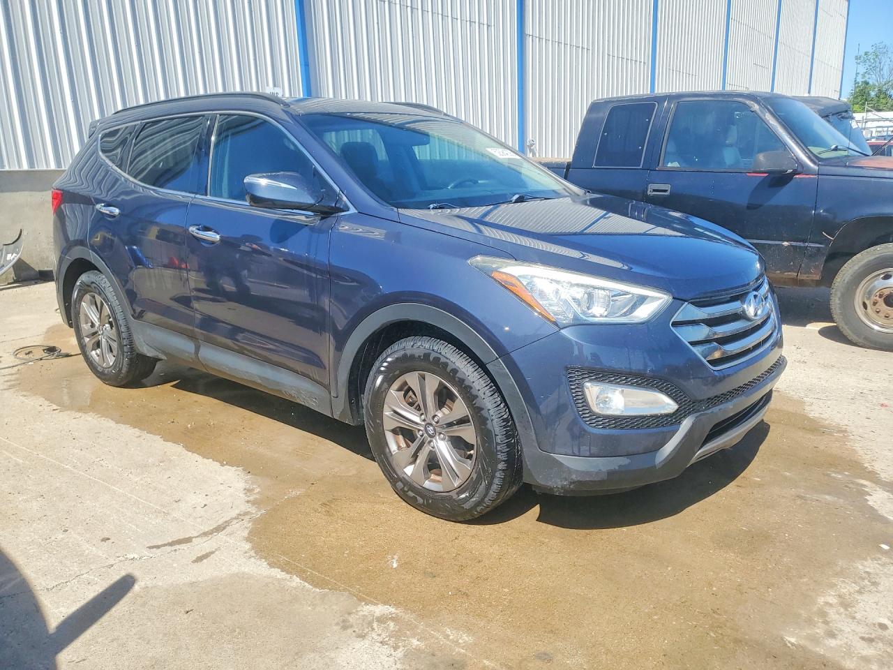 2015 Hyundai Santa Fe Sport 2.4l Blue vin: 5XYZUDLB2FG285898