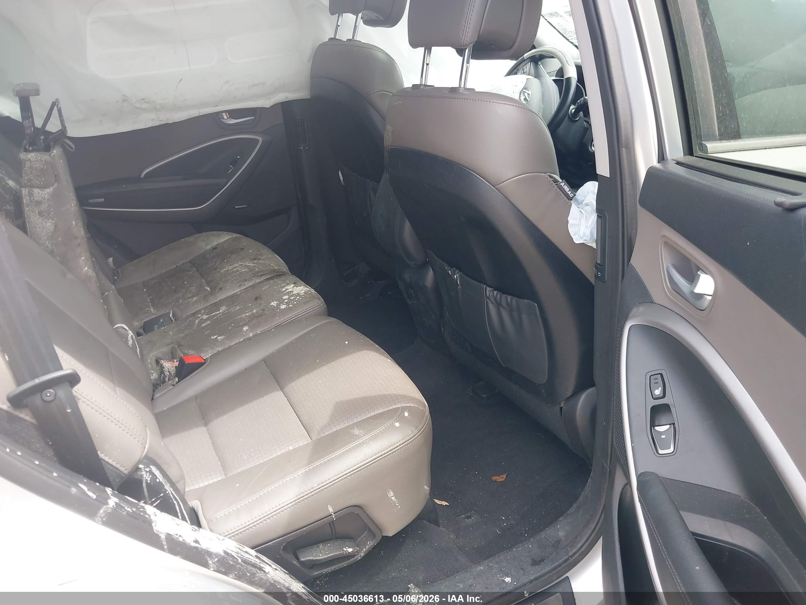 2016 Hyundai Santa Fe Sport 2.4l Gray vin: 5XYZUDLB2GG310414