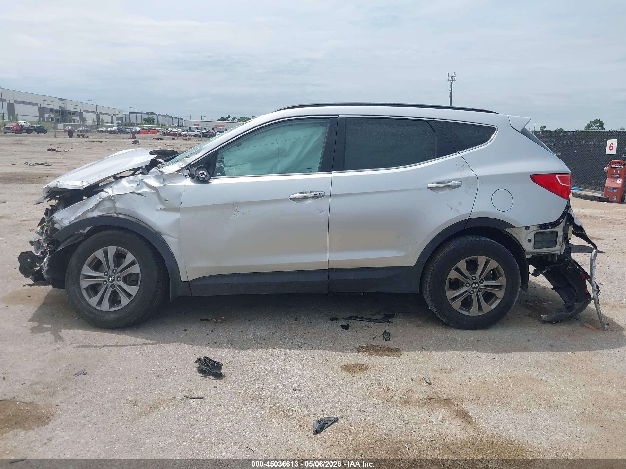 2016 Hyundai Santa Fe Sport 2.4l Gray vin: 5XYZUDLB2GG310414