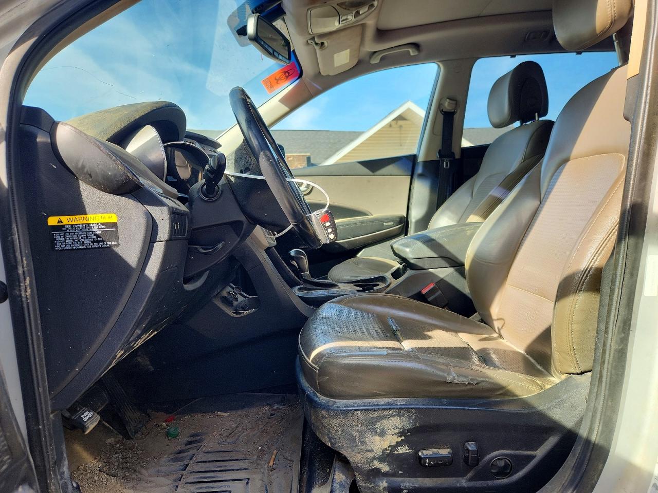 2013 Hyundai Santa Fe Sport 2.4l Silver vin: 5XYZUDLB3DG043201