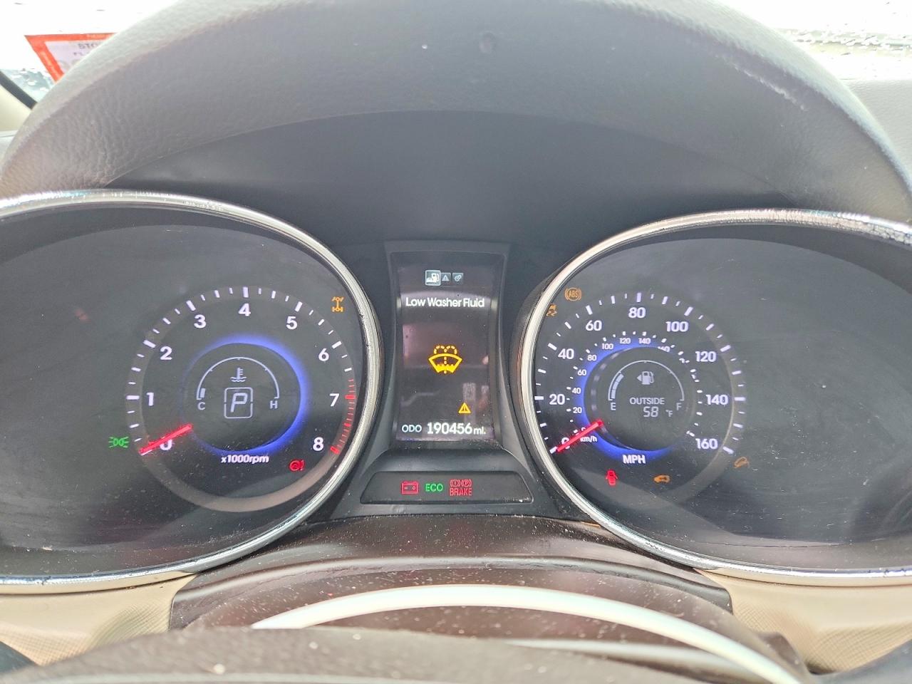2013 Hyundai Santa Fe Sport 2.4l Зеленый vin: 5XYZUDLB3DG079678