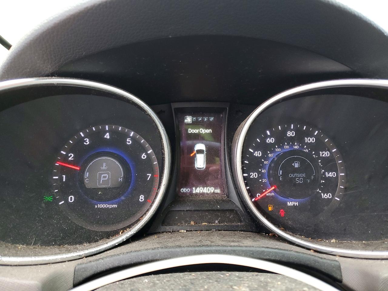 2013 Hyundai Santa Fe Sport 2.4l White vin: 5XYZUDLB3DG103252