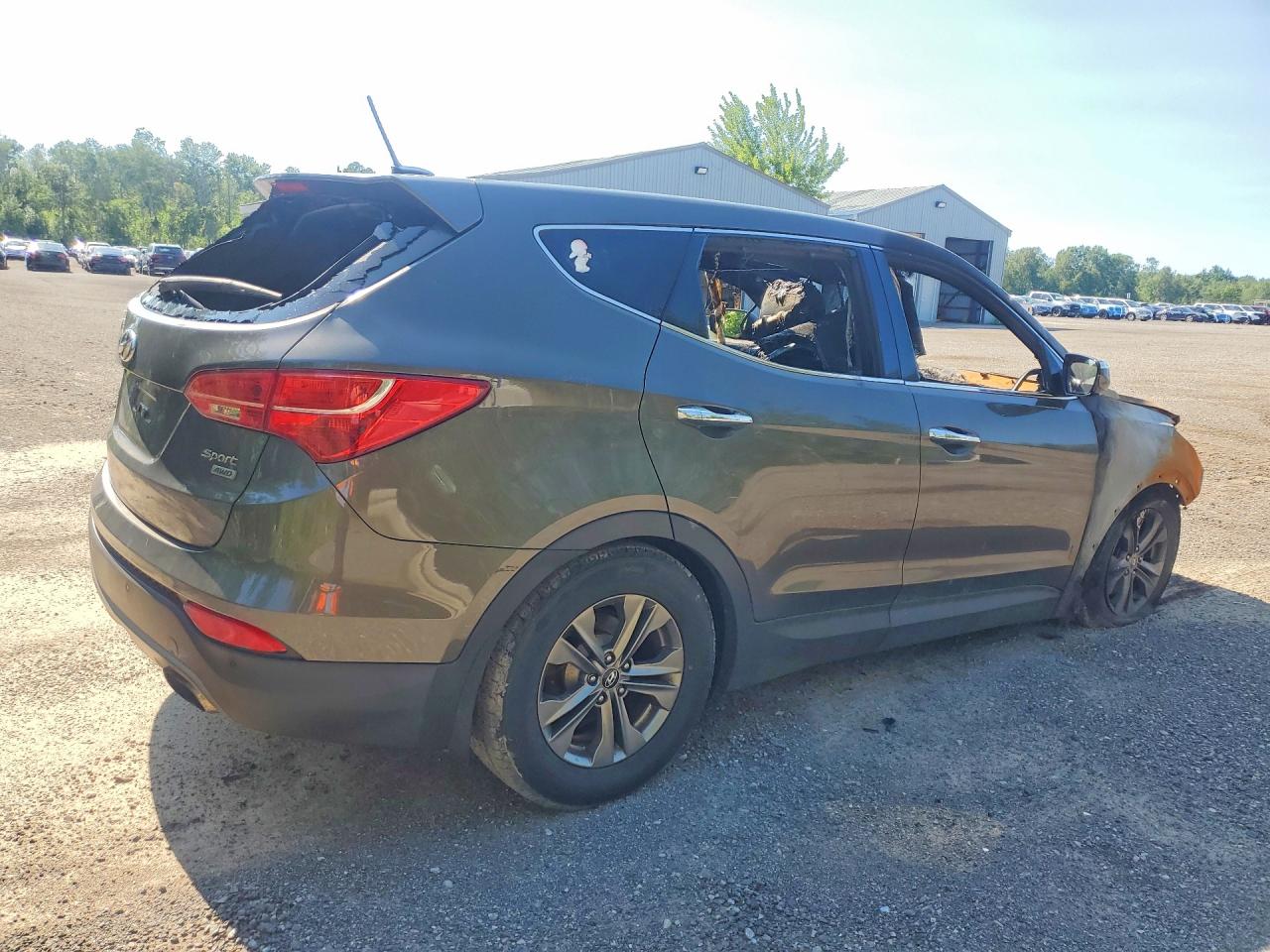 2013 Hyundai Santa Fe Sport 2.4l Brown vin: 5XYZUDLB3DG112789