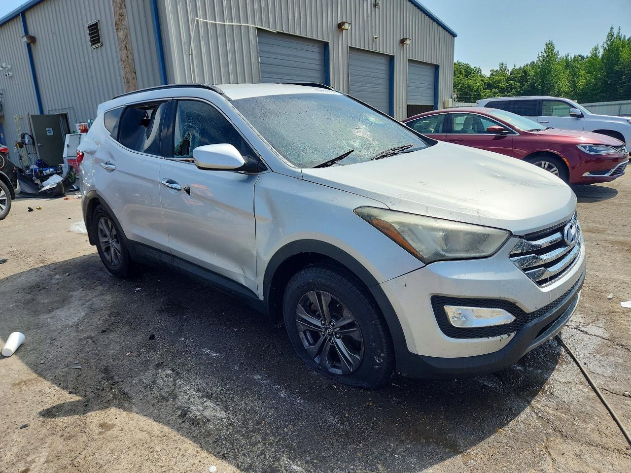 2014 Hyundai Santa Fe Sport 2.4l Серый vin: 5XYZUDLB3EG174730