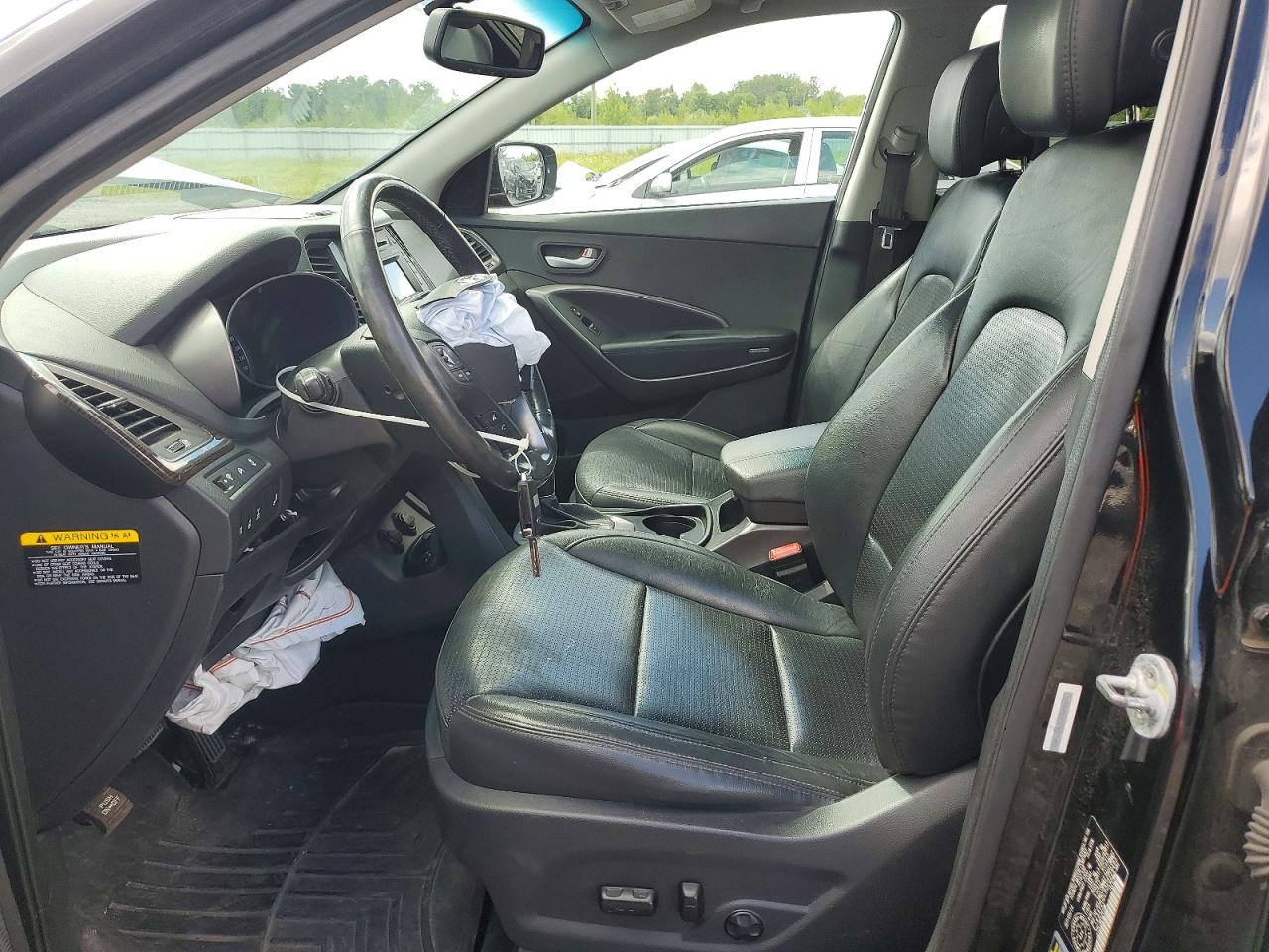 2014 Hyundai Santa Fe Sport 2.4l Black vin: 5XYZUDLB3EG229483