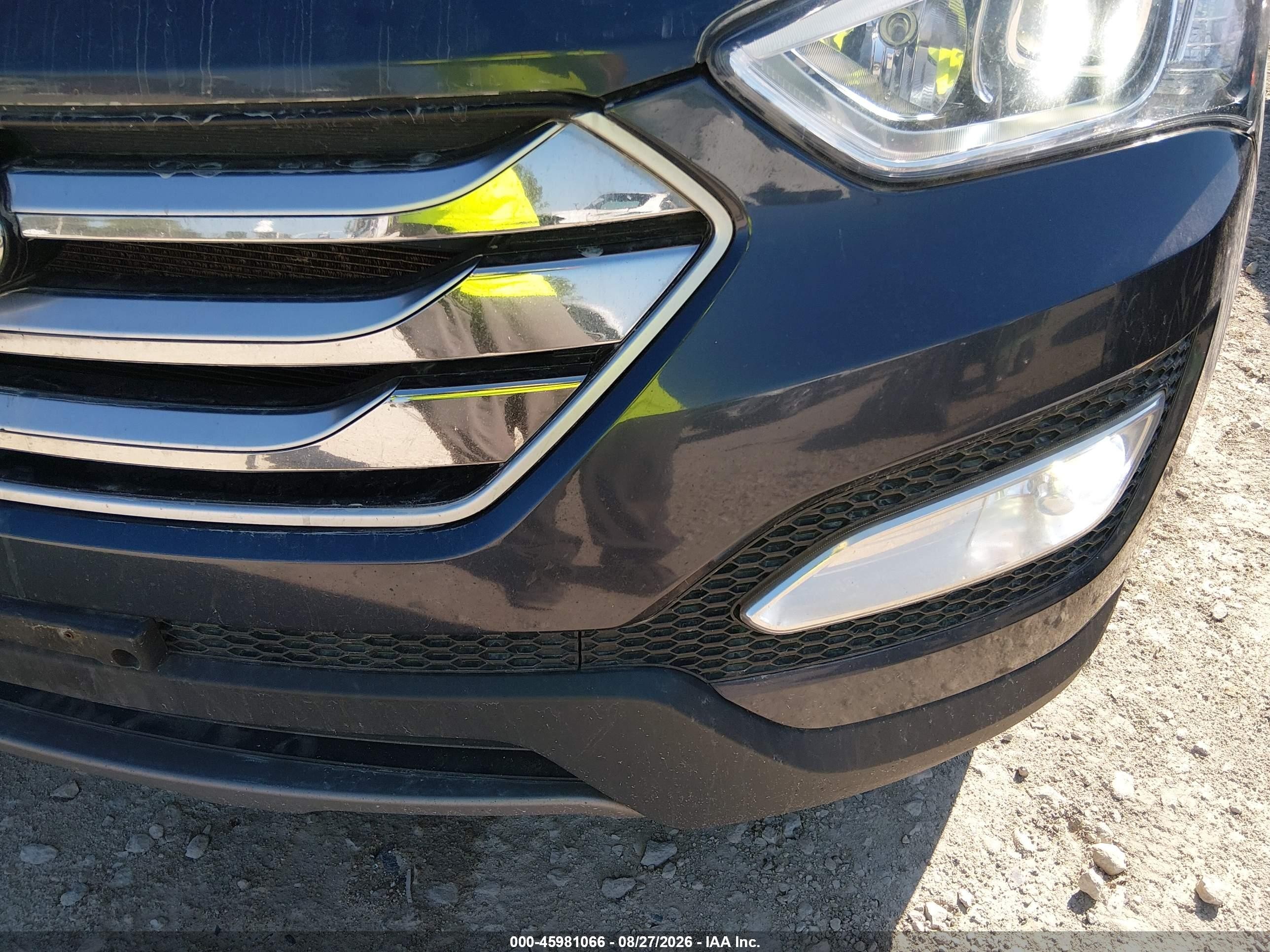 2015 Hyundai Santa Fe Sport 2.4l Black vin: 5XYZUDLB3FG261688