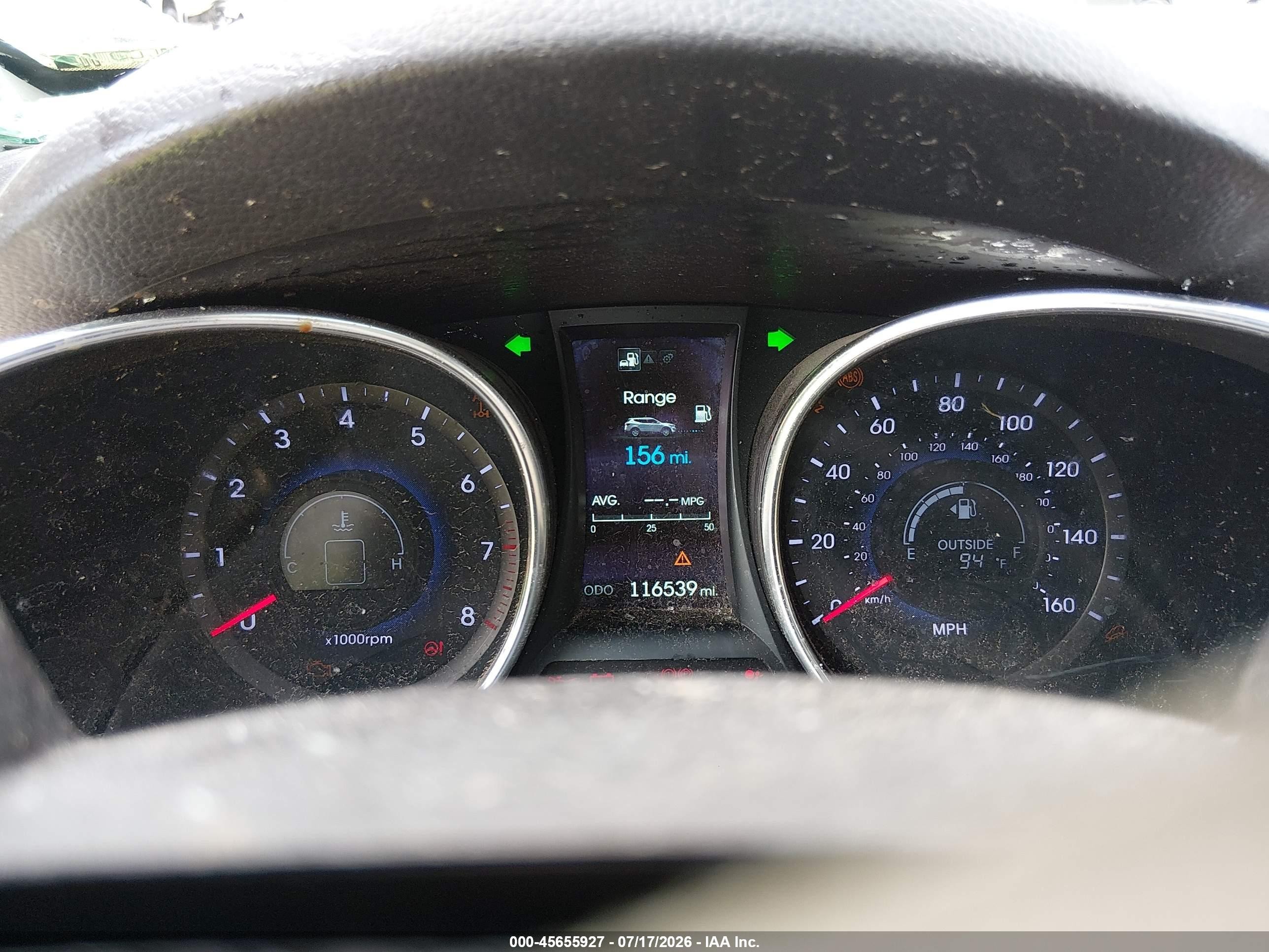 2015 Hyundai Santa Fe Sport 2.4l Red vin: 5XYZUDLB3FG278944