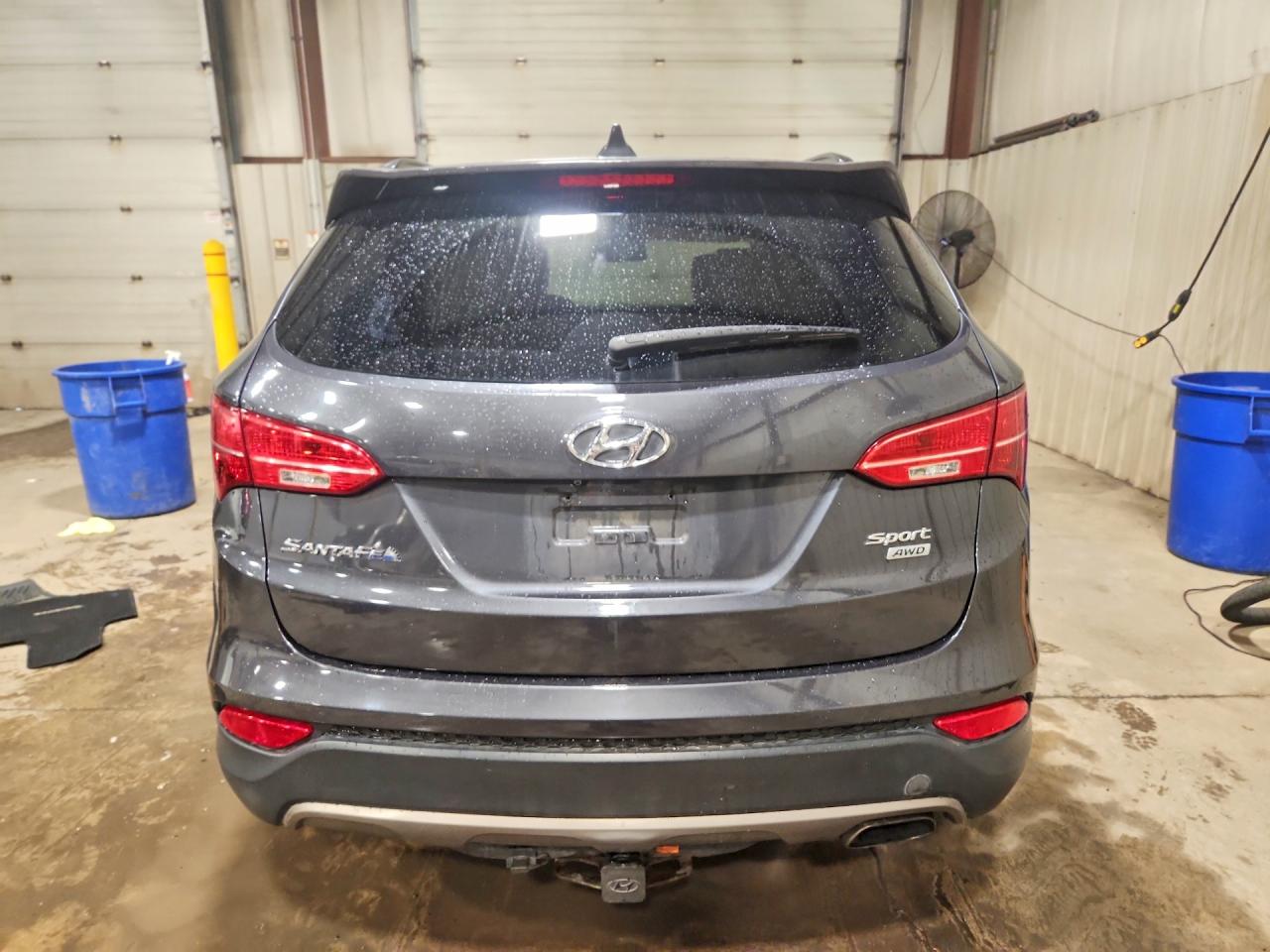 2015 Hyundai Santa Fe Sport 2.4l Gray vin: 5XYZUDLB3FG288826