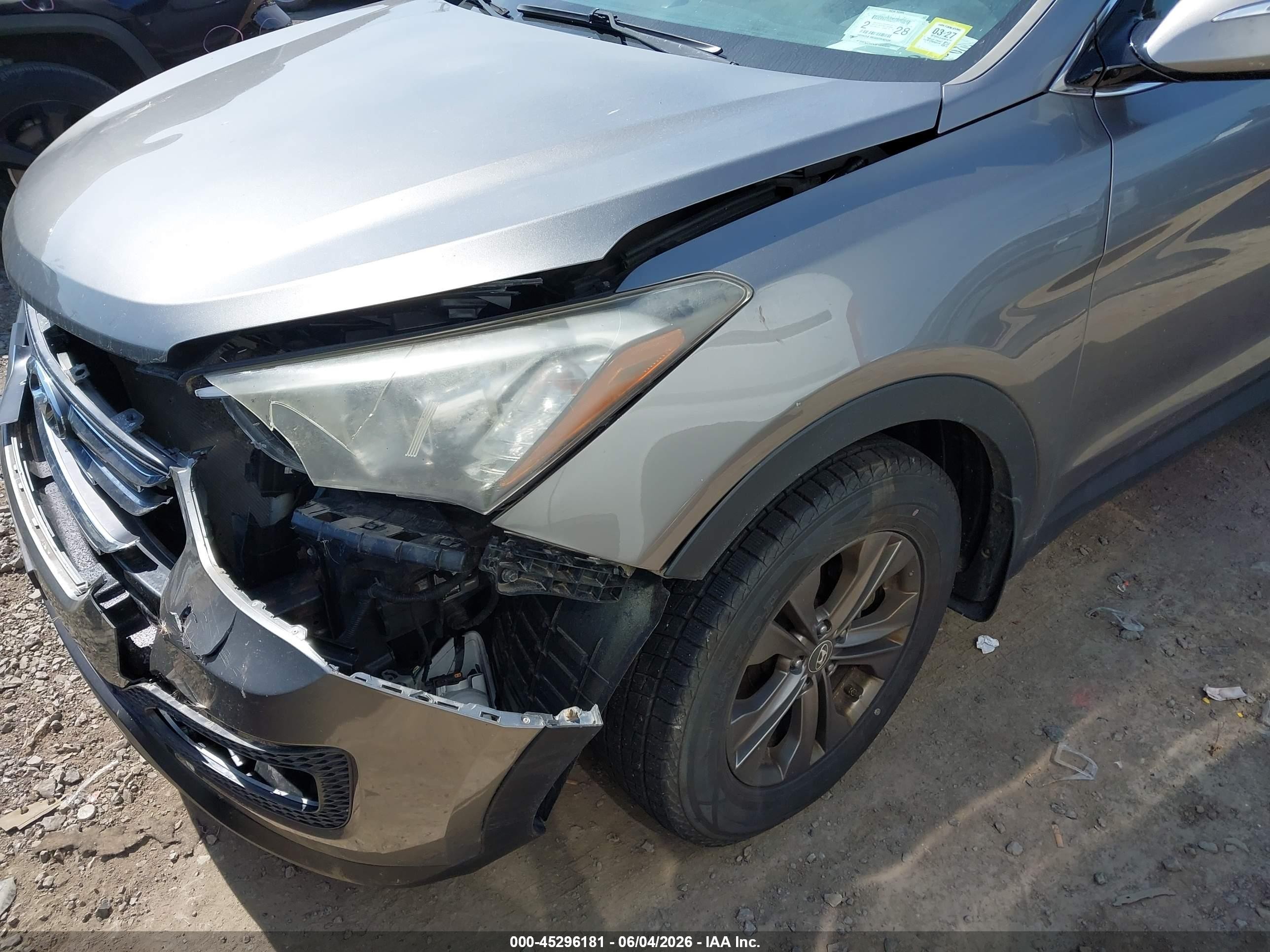 2013 Hyundai Santa Fe Sport Beige vin: 5XYZUDLB4DG014712