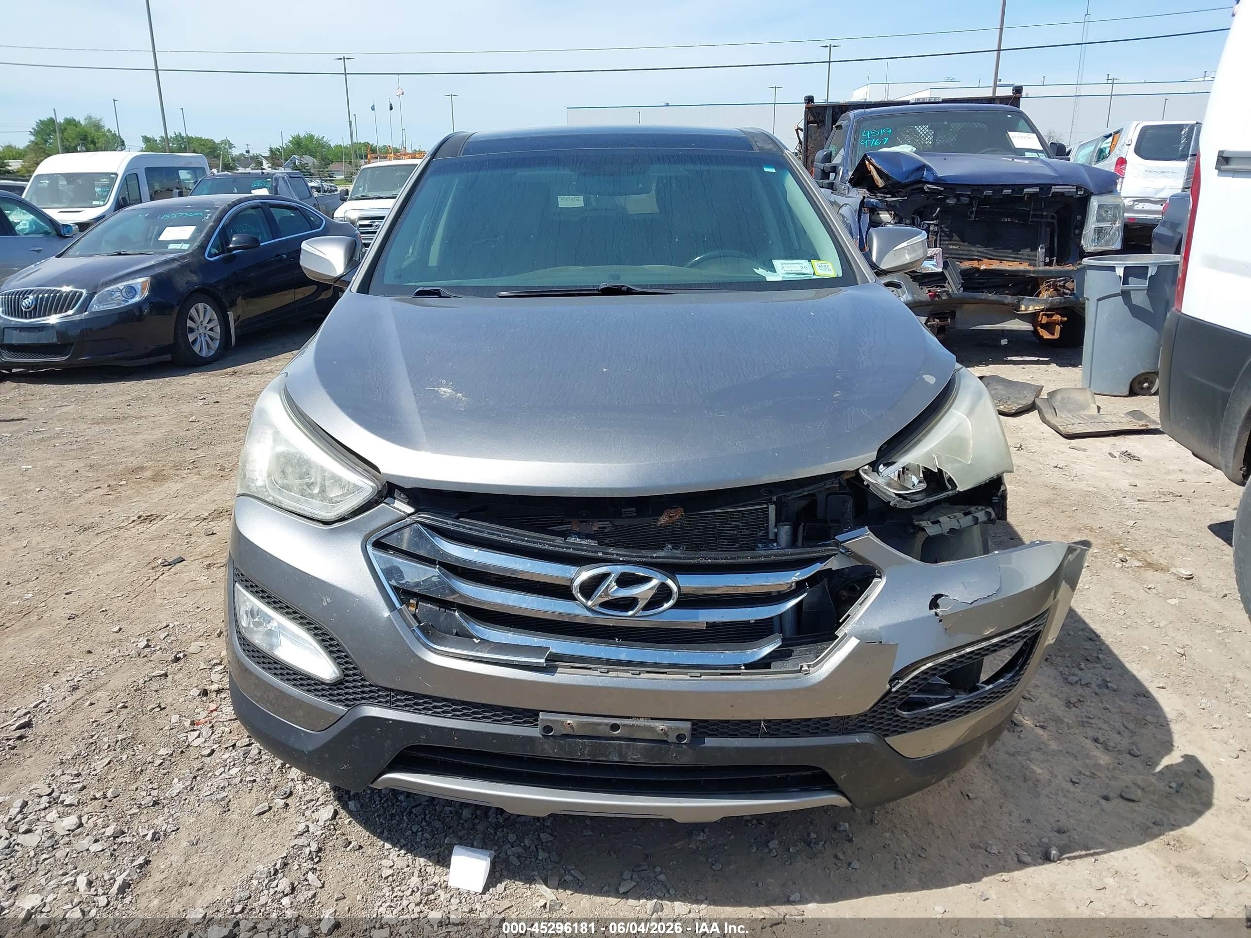 2013 Hyundai Santa Fe Sport Beige vin: 5XYZUDLB4DG014712