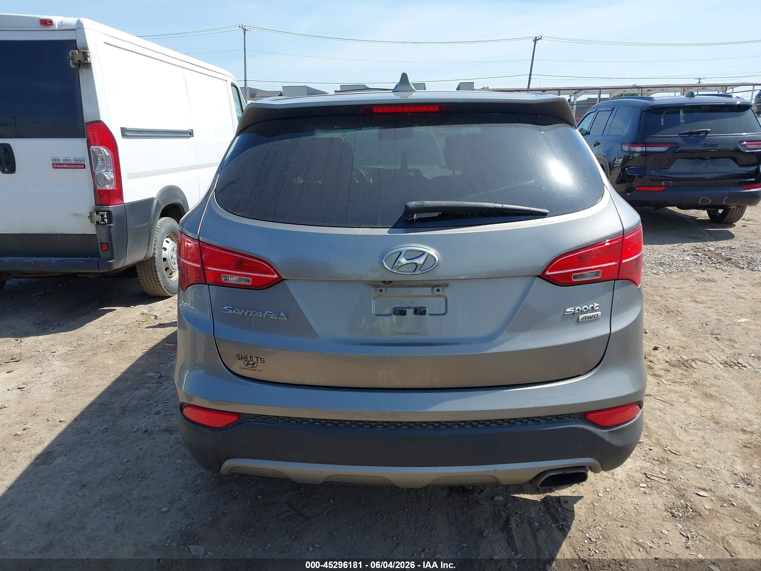 2013 Hyundai Santa Fe Sport Beige vin: 5XYZUDLB4DG014712